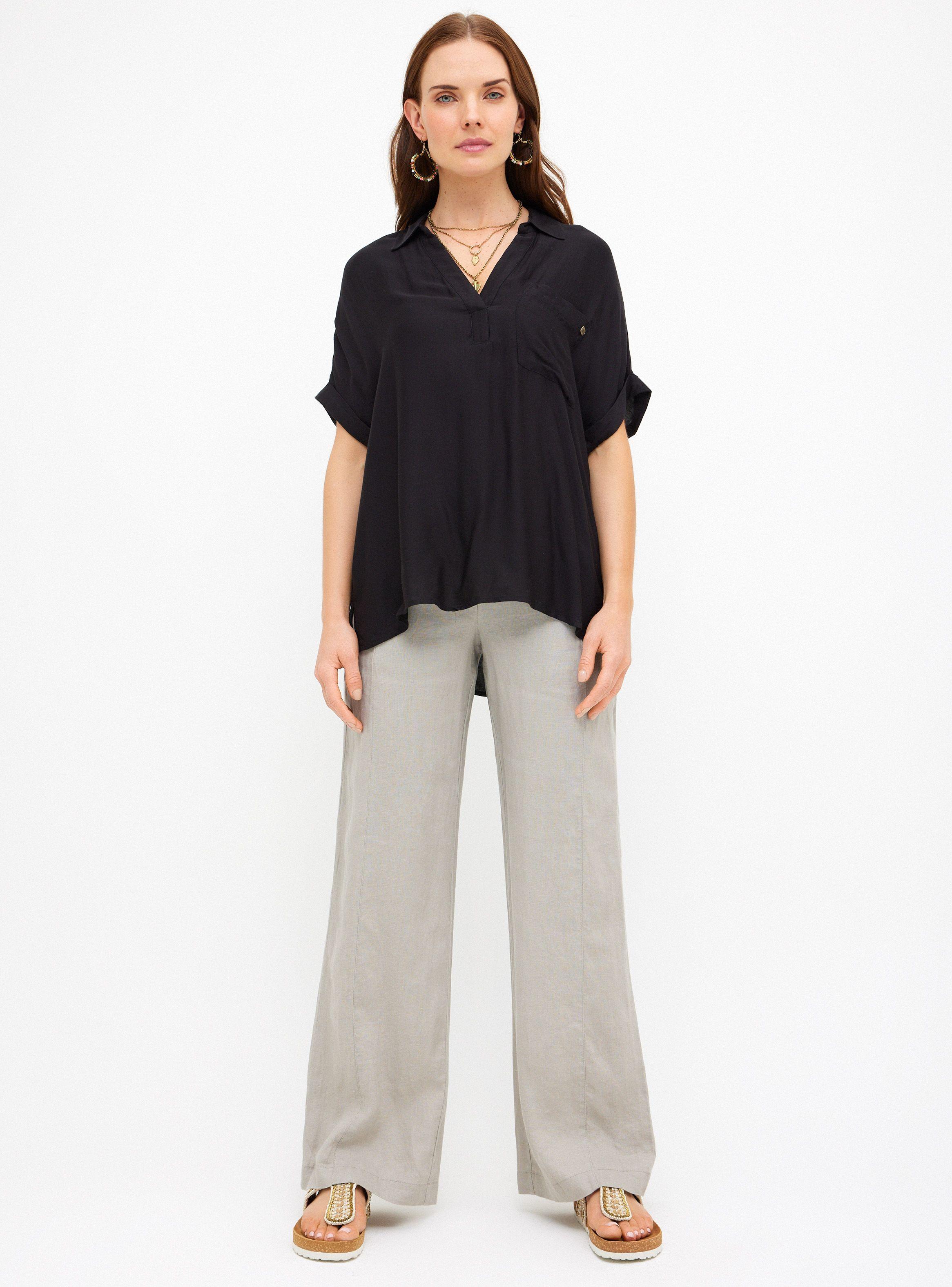 Blusa Abotonadura Media y con Bolsillo-3
