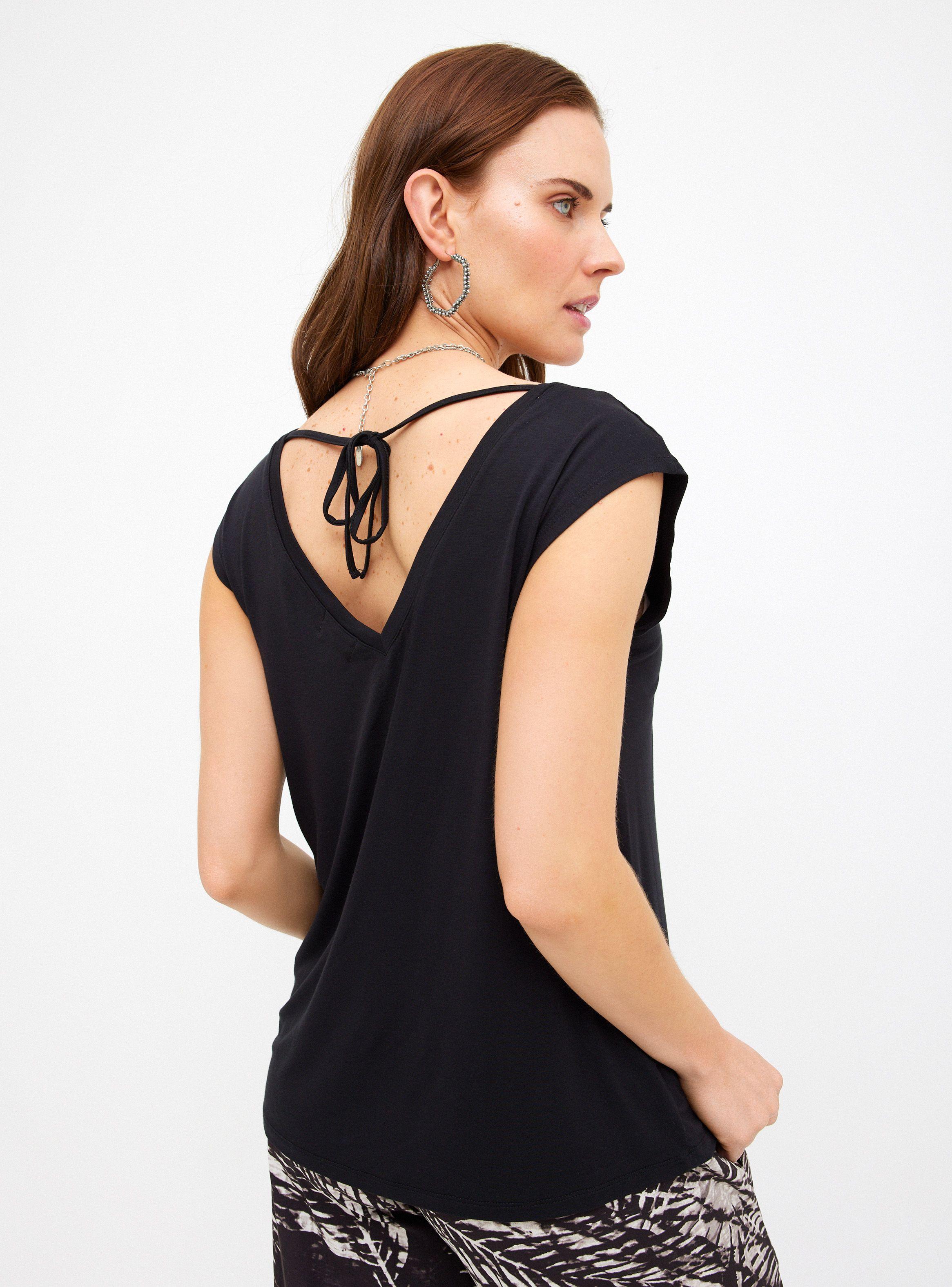 Polera Amarra en Escote Espalda-1