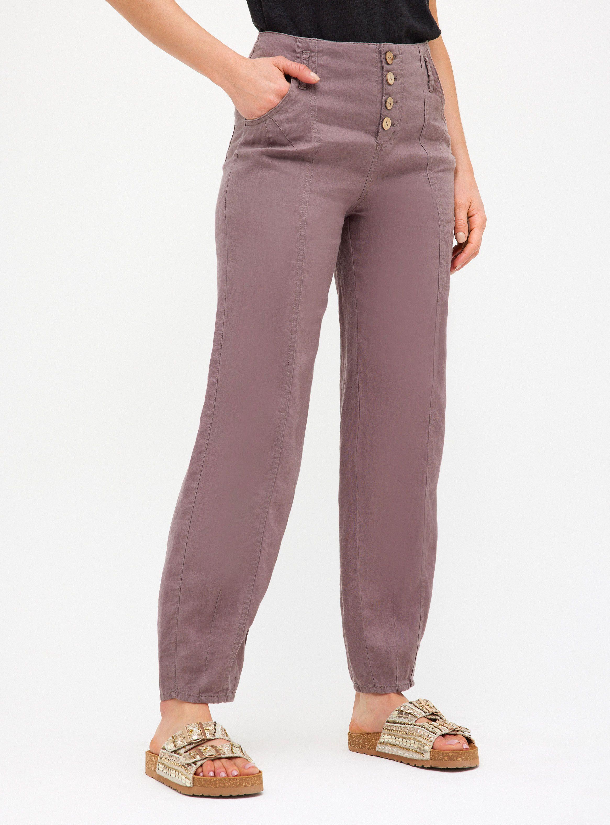 Pantalón Lino Detalle de Pinzas-0