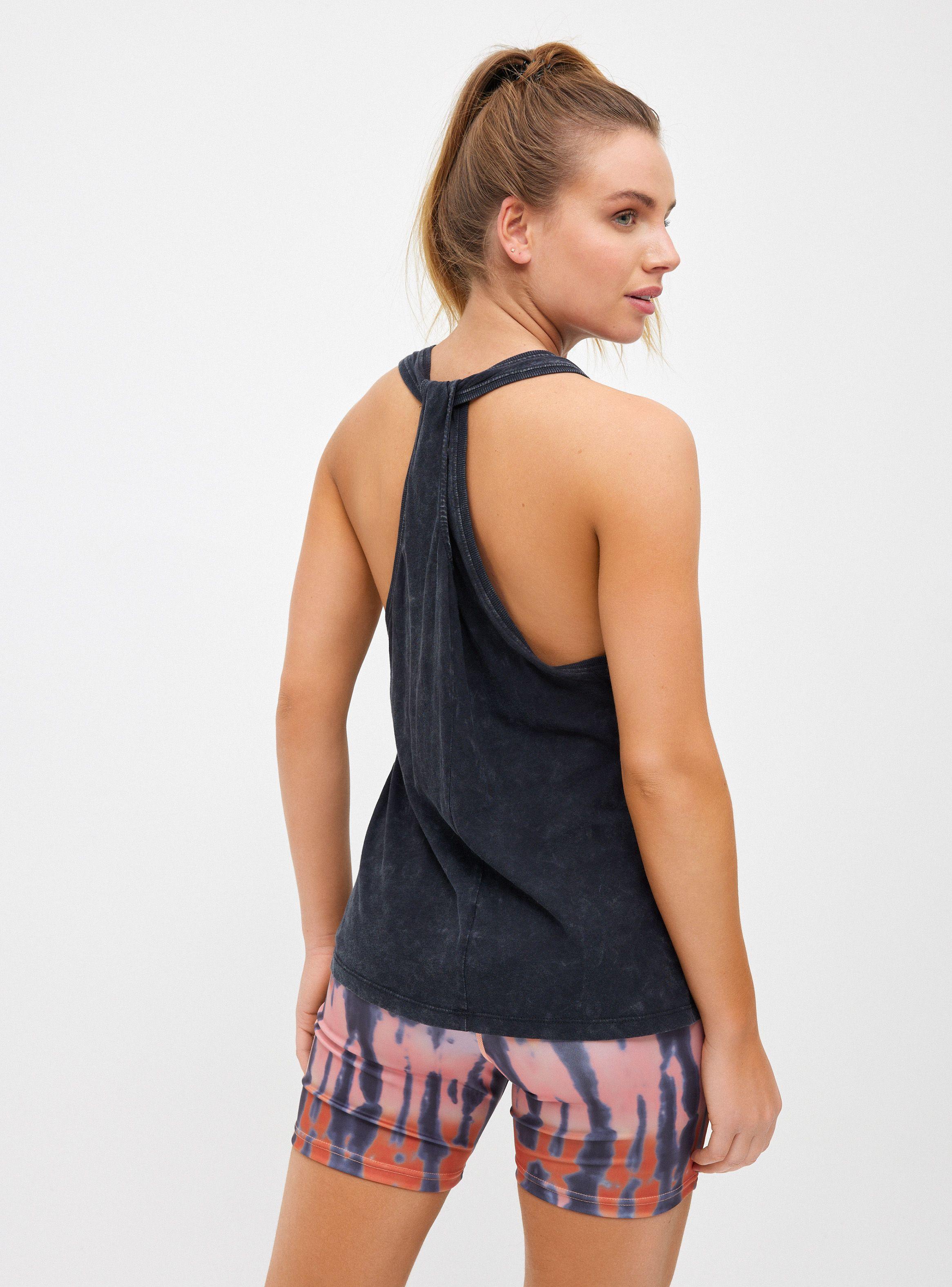 Polera con Torsión en Espalda-1