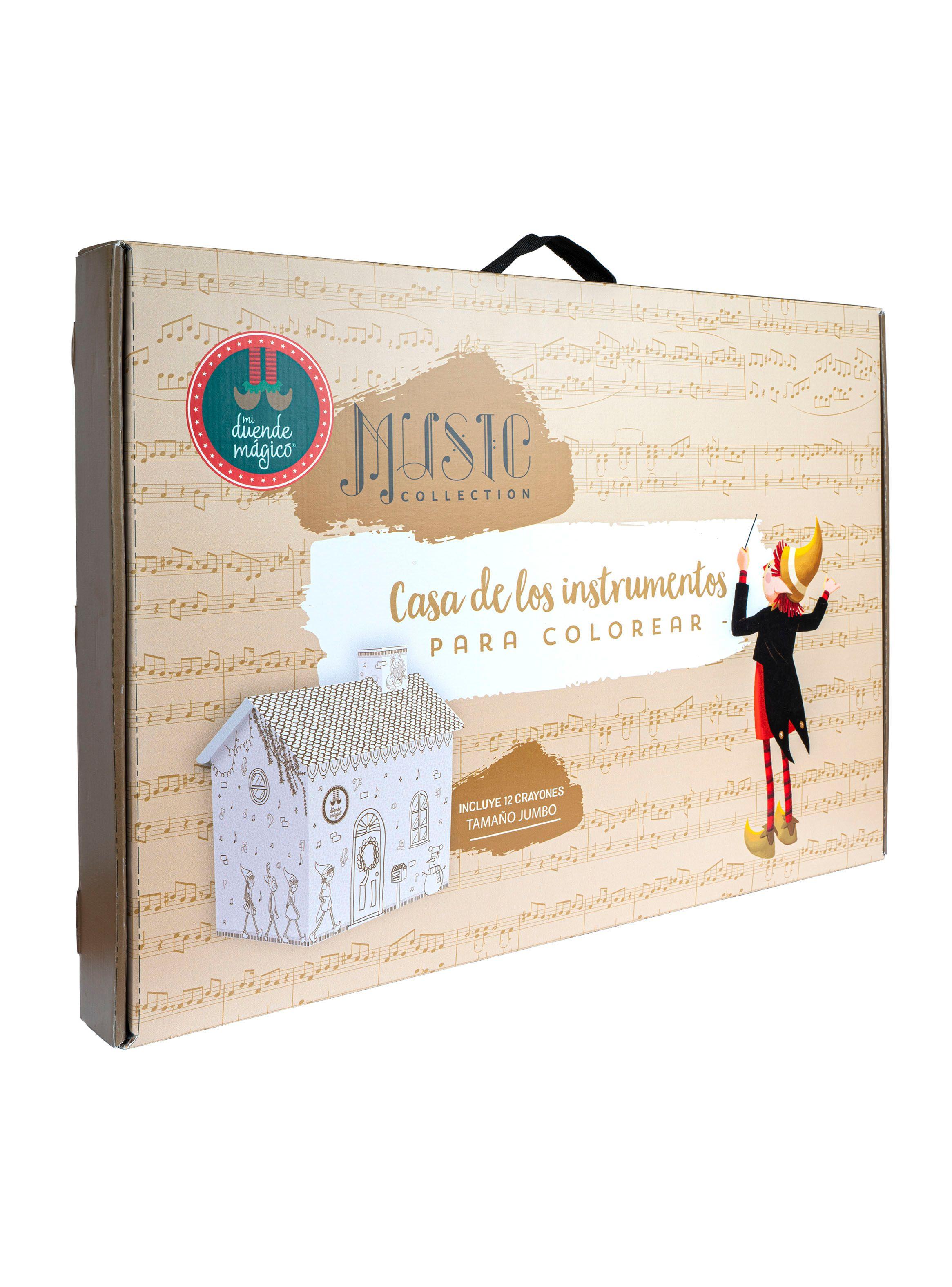 Casa Instrumentos para Colorear Mi Duende Mágico-0