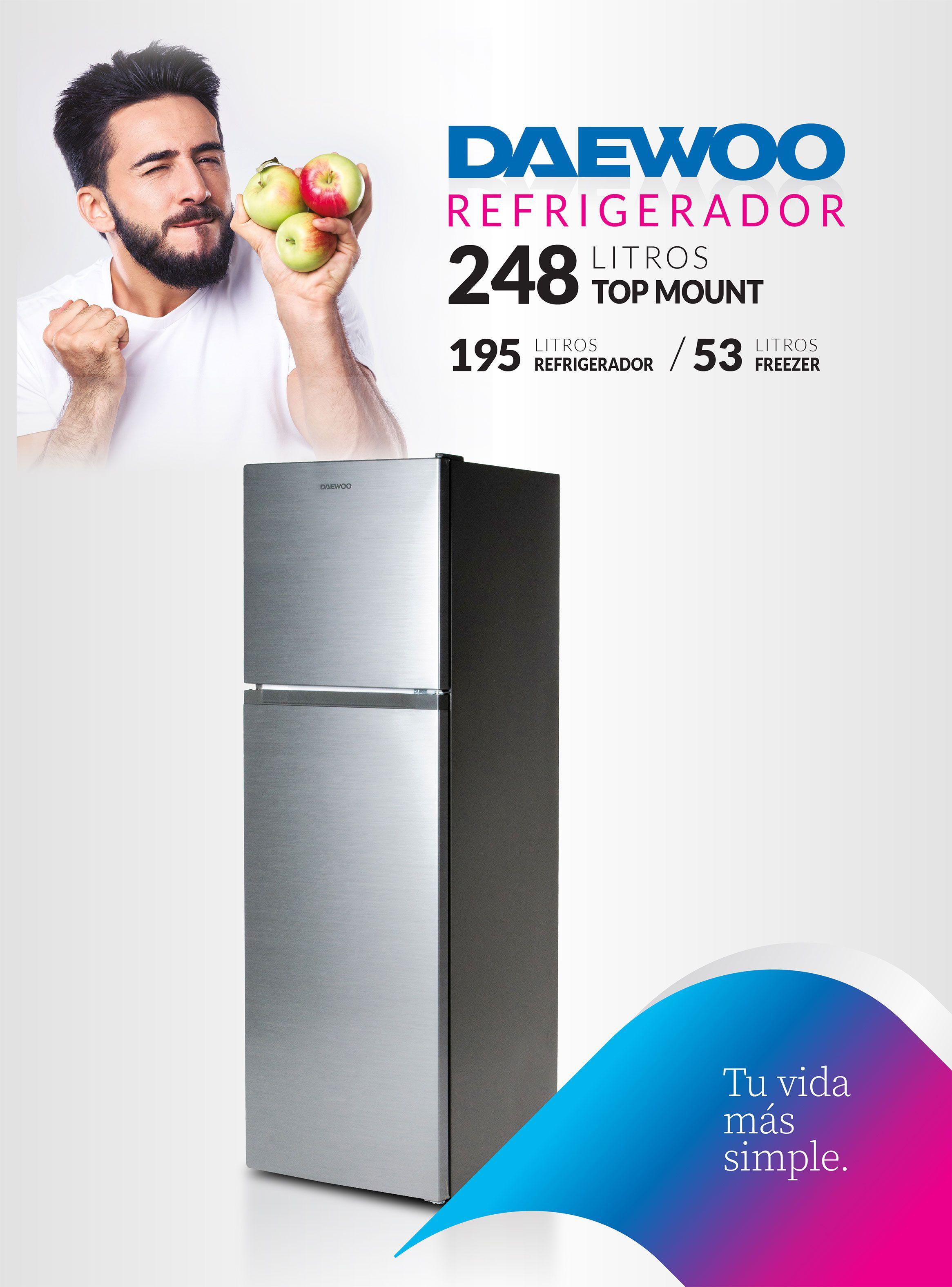 Refrigerador Top Mount No Frost 248 Litros DRVTA265NFNNNCL-2