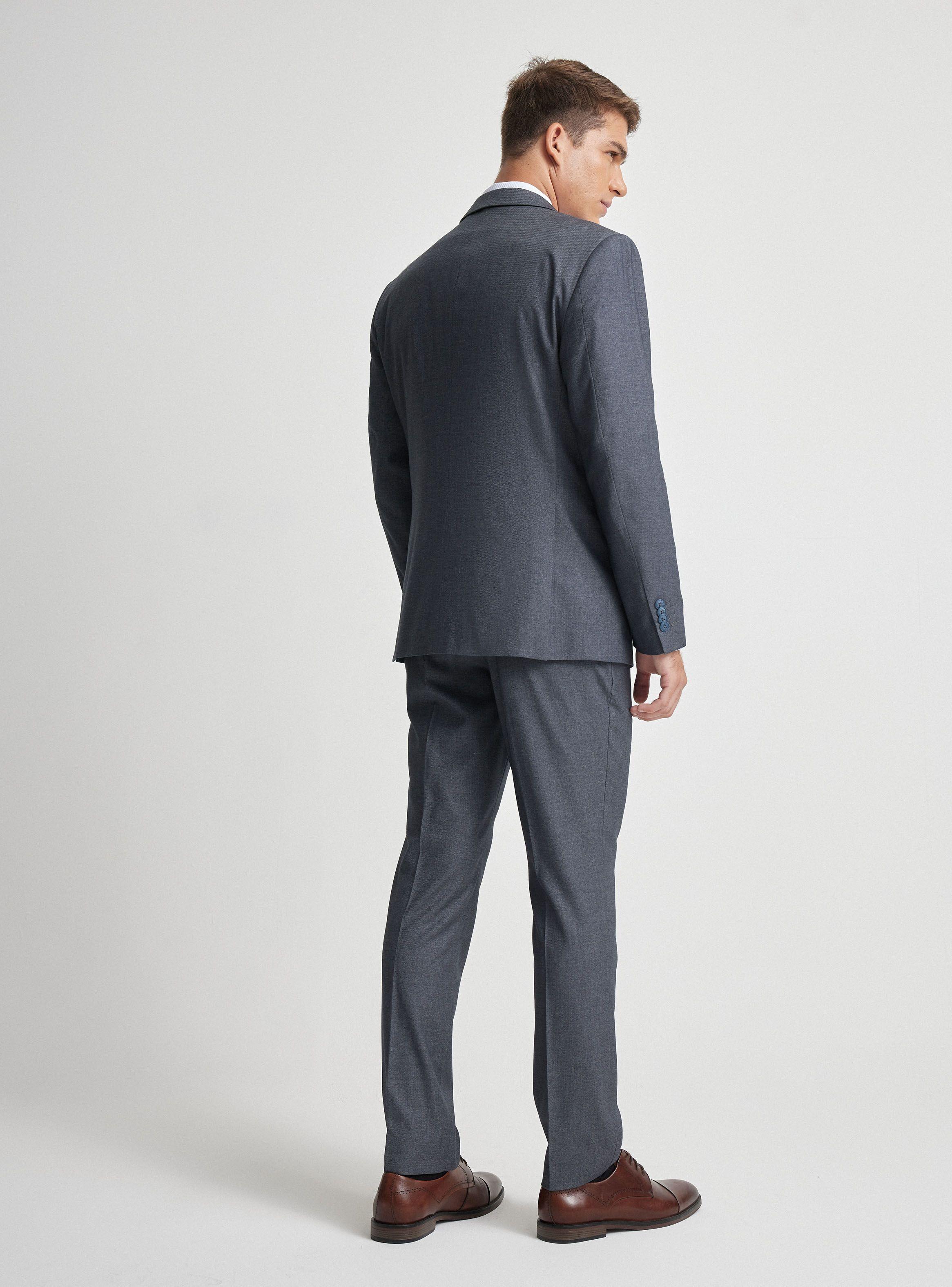 Traje Recto Texturado Slim Fot 3-5