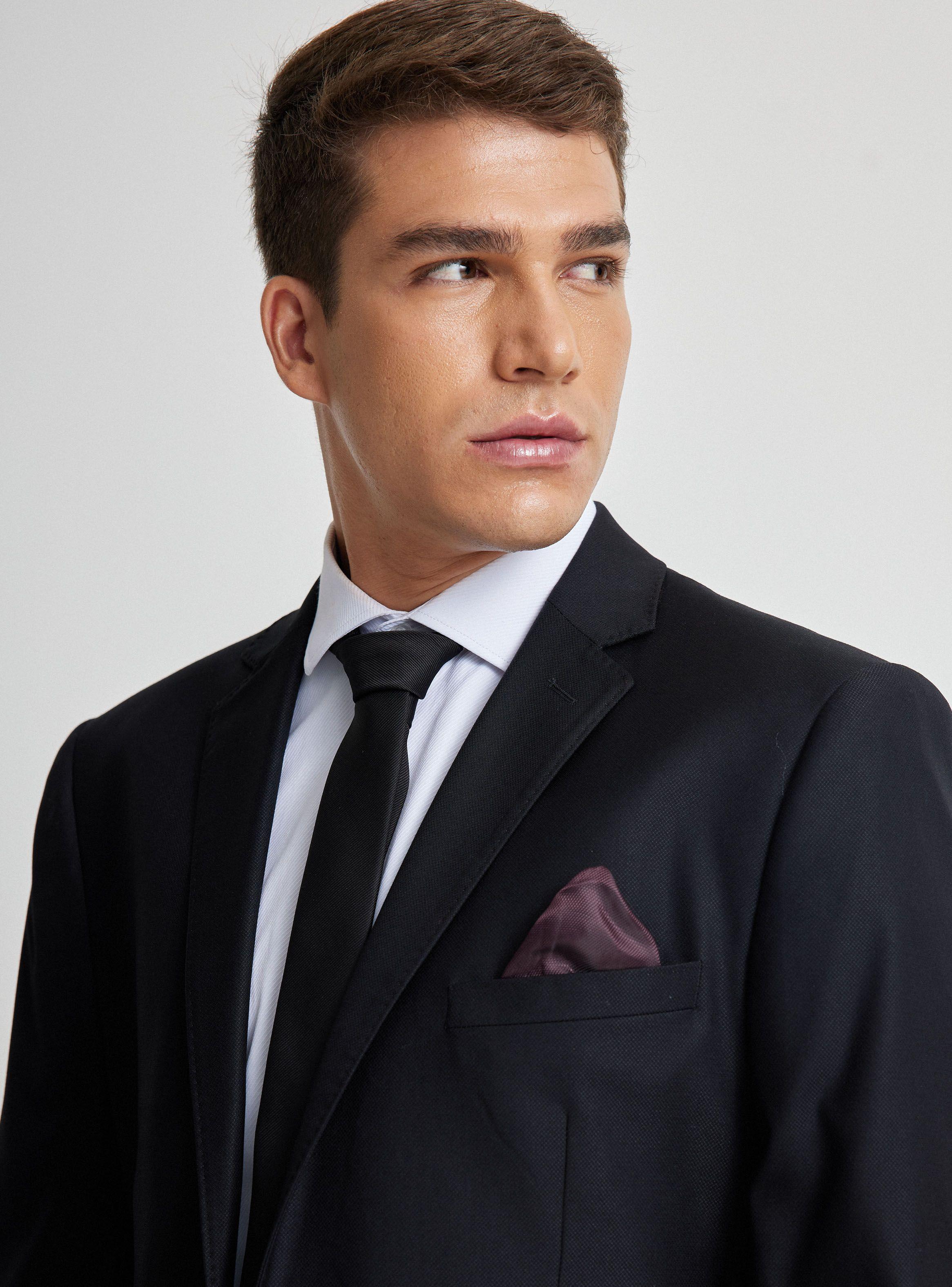 Traje Recto Texturado Slim Fot 2-2