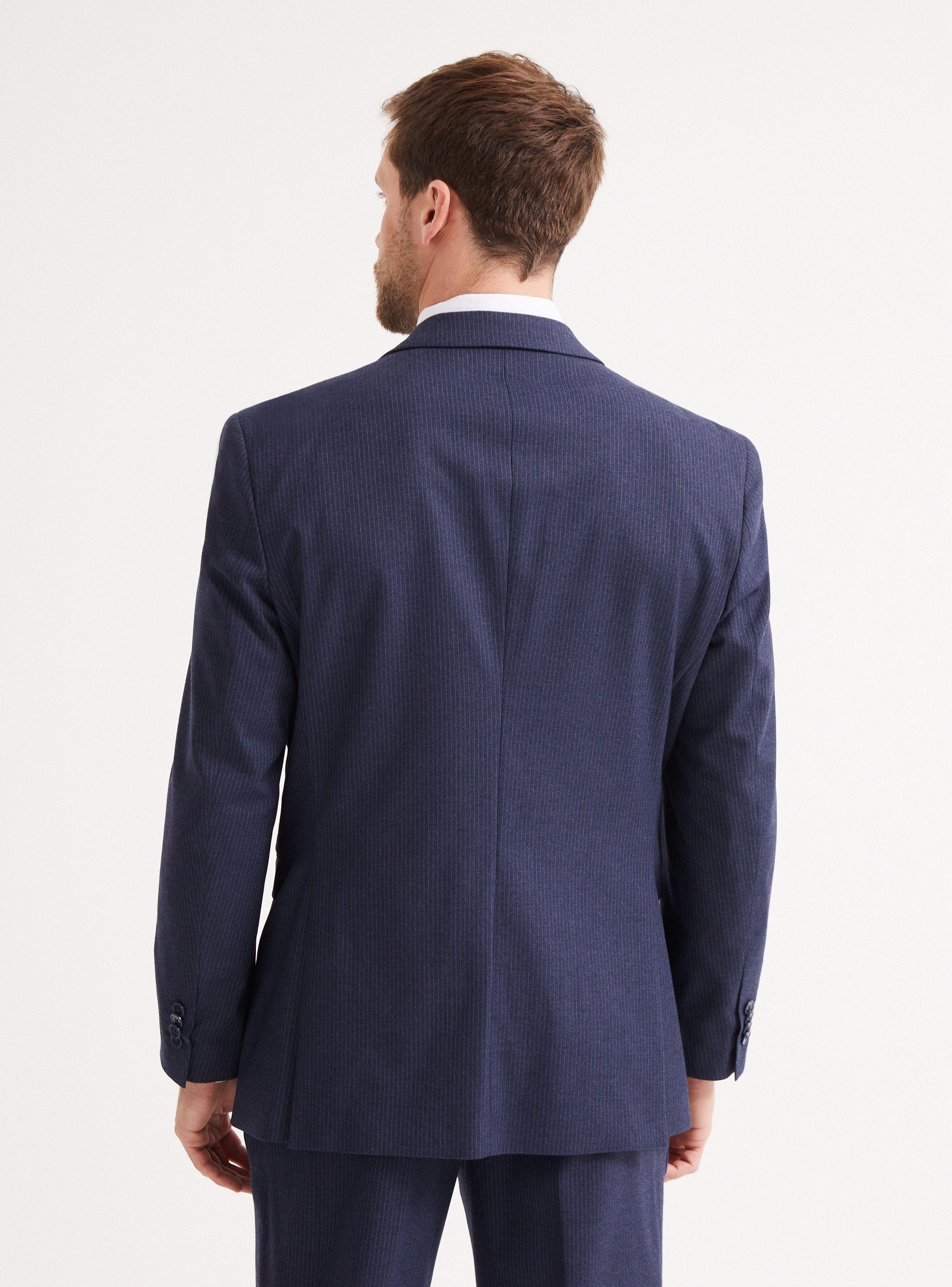 Traje Recto Fantasía Texturado-1