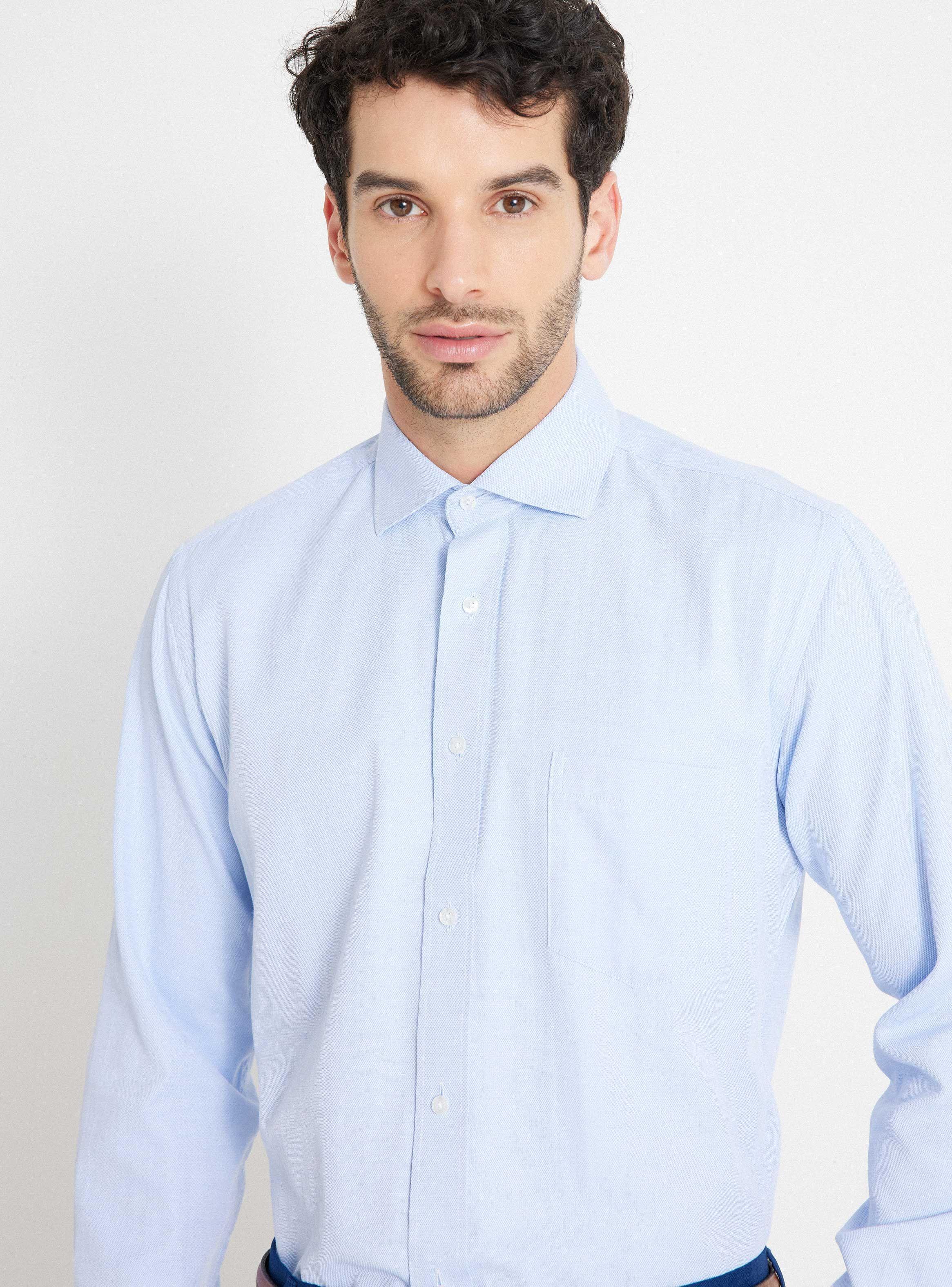 Camisa de Vestir Formal Textura Semi Slim-2