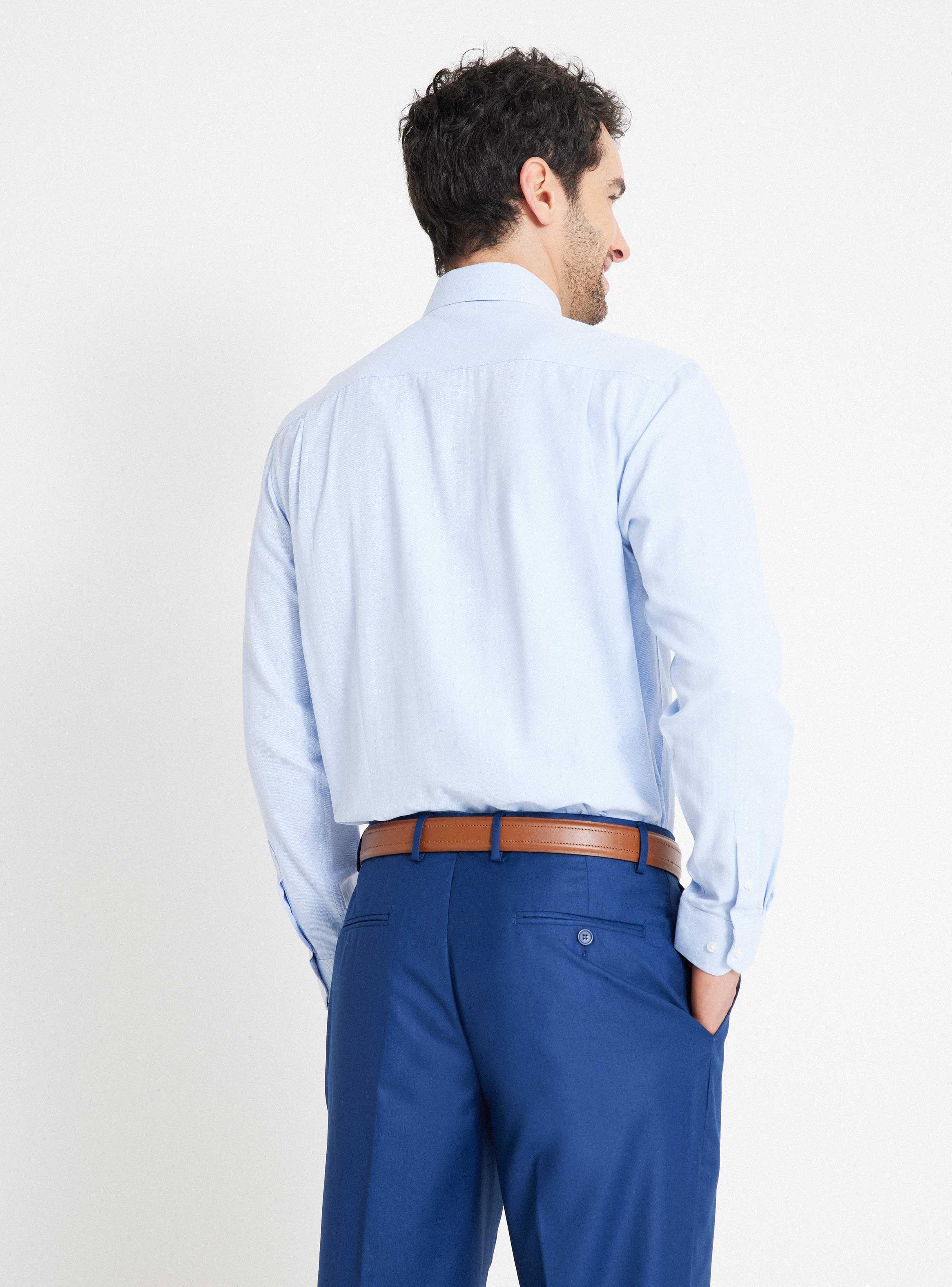 Camisa de Vestir Formal Textura Semi Slim-1