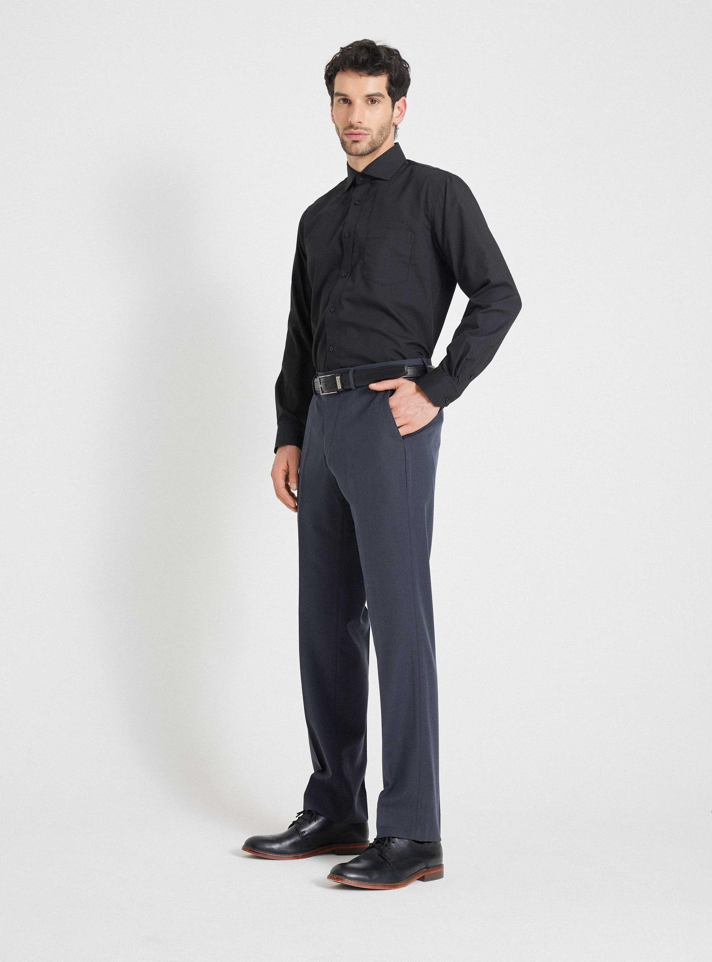 Camisa de Vestir Semi Slim 1-4