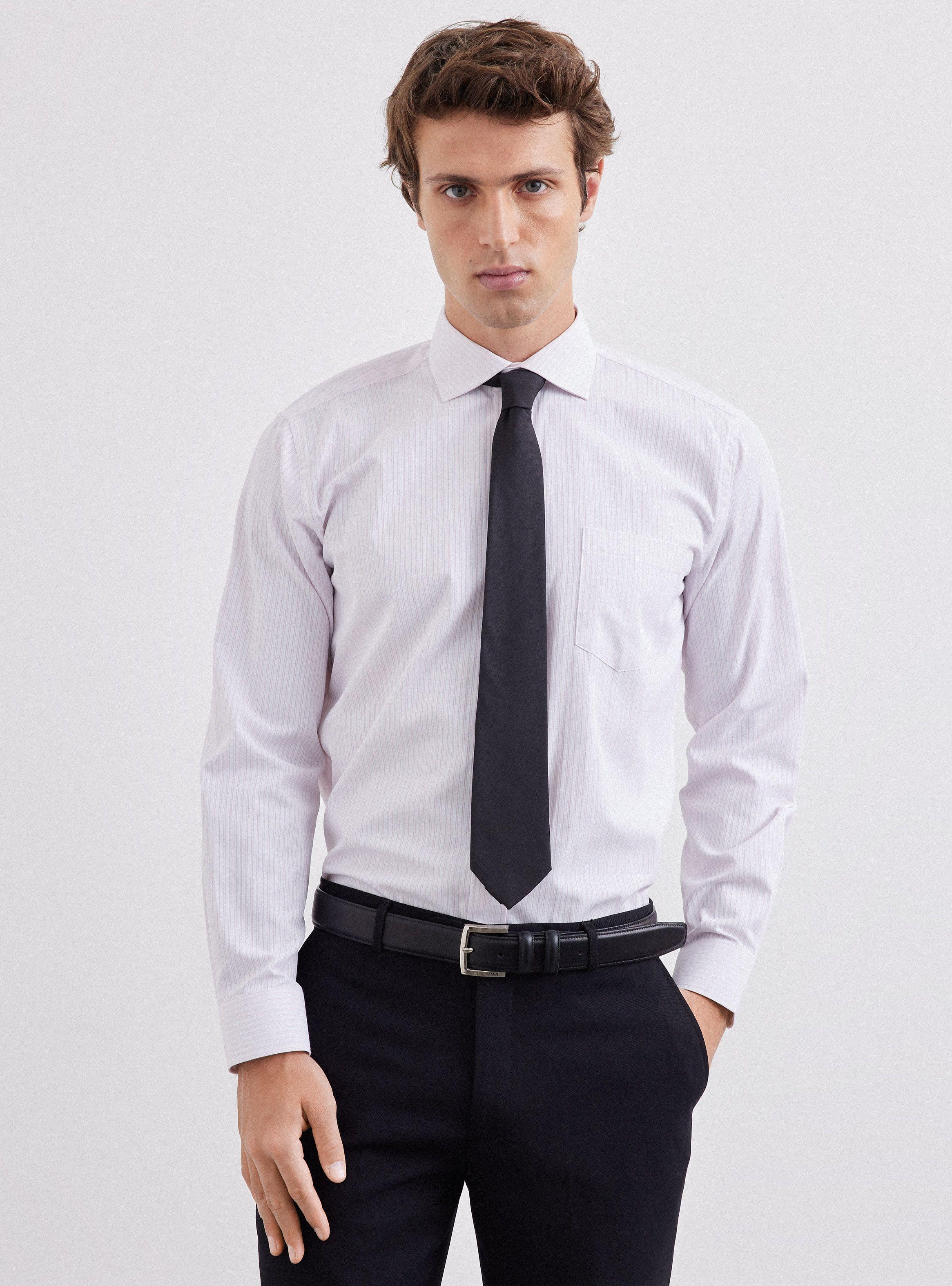 Camisa de Vestir Semi Slim 6 de Johnson Classic