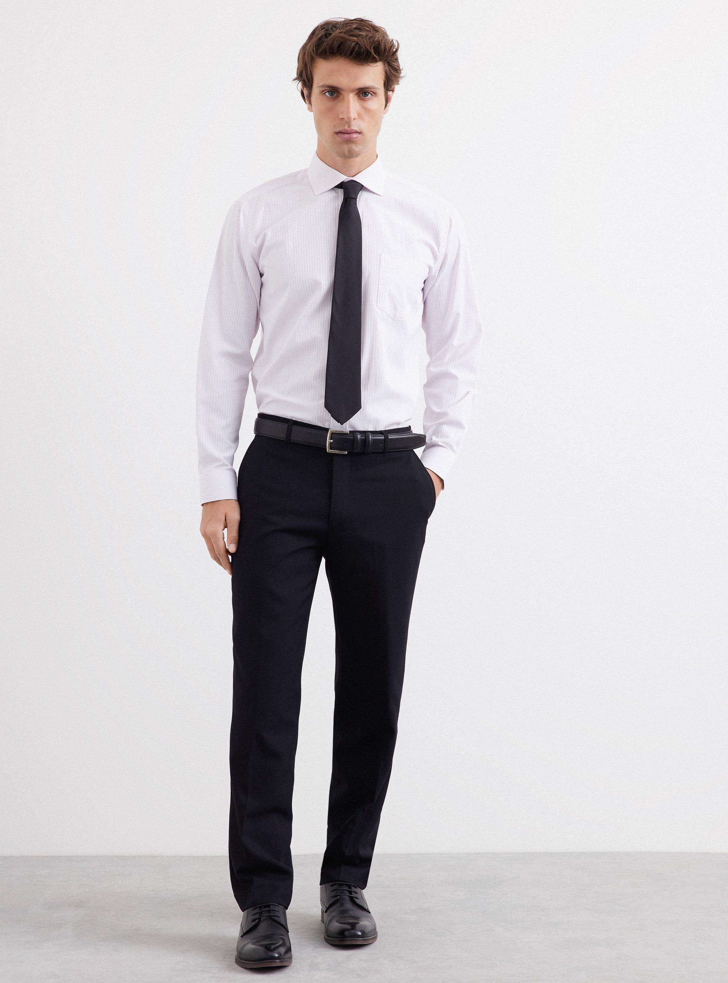 Camisa de Vestir Semi Slim 6 de Johnson Classic