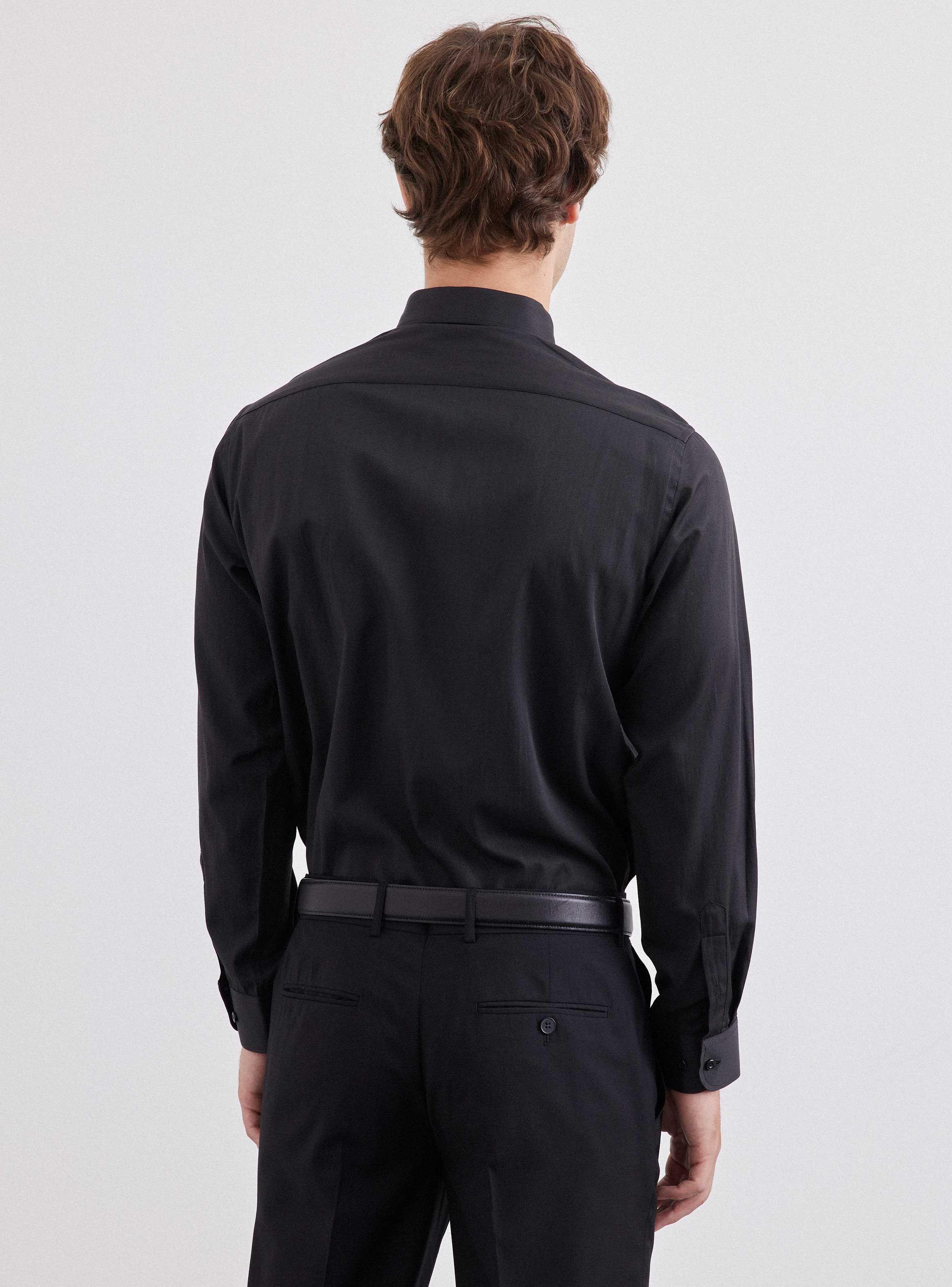 Camisa de Vestir Slim Fit 10-1