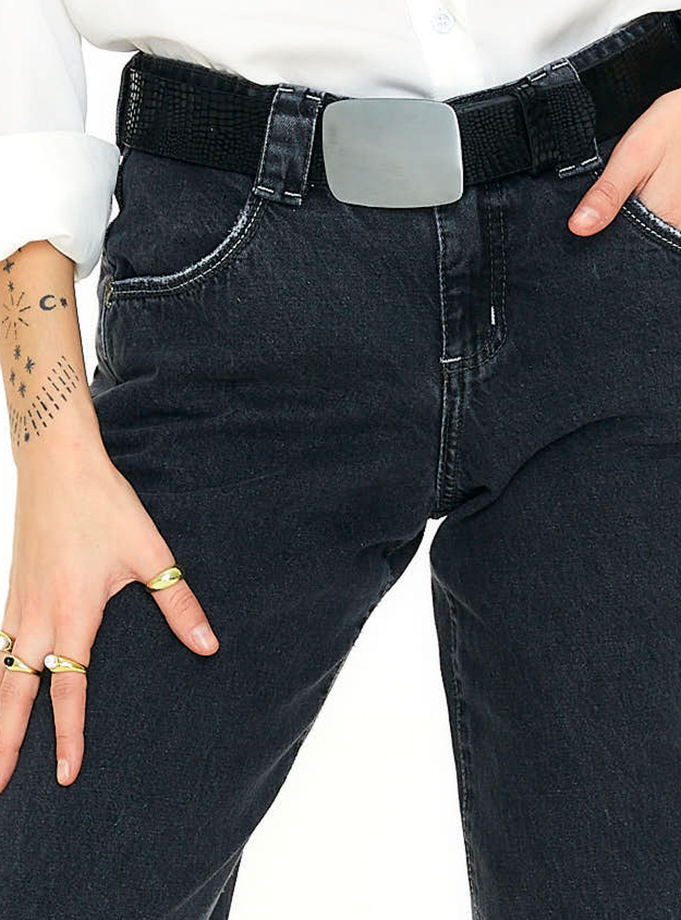 Jeans Igna Tiro Medio Marengo-2