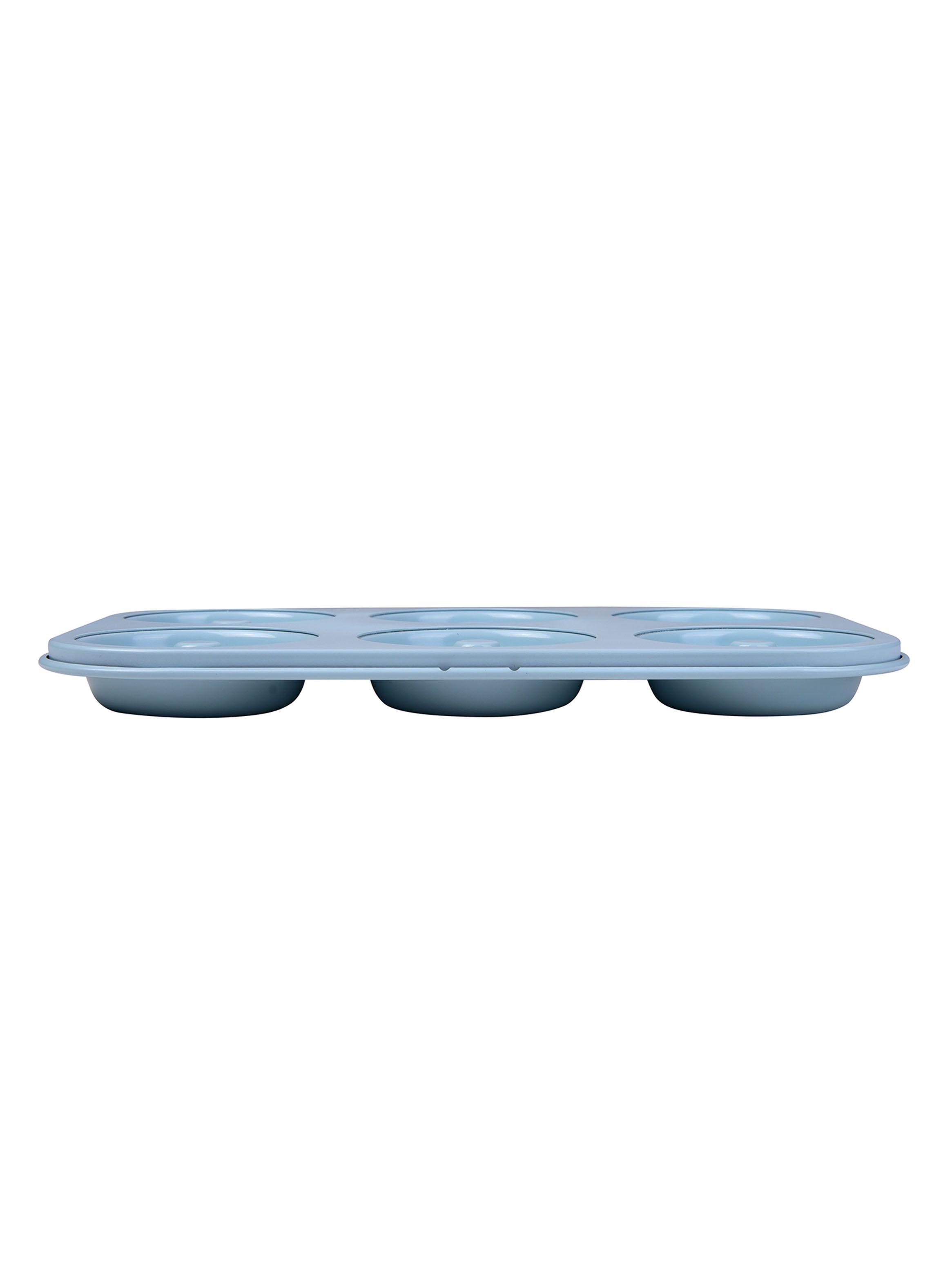 Molde 6 Donuts 27 x 18 cm Celeste Magnolia-2