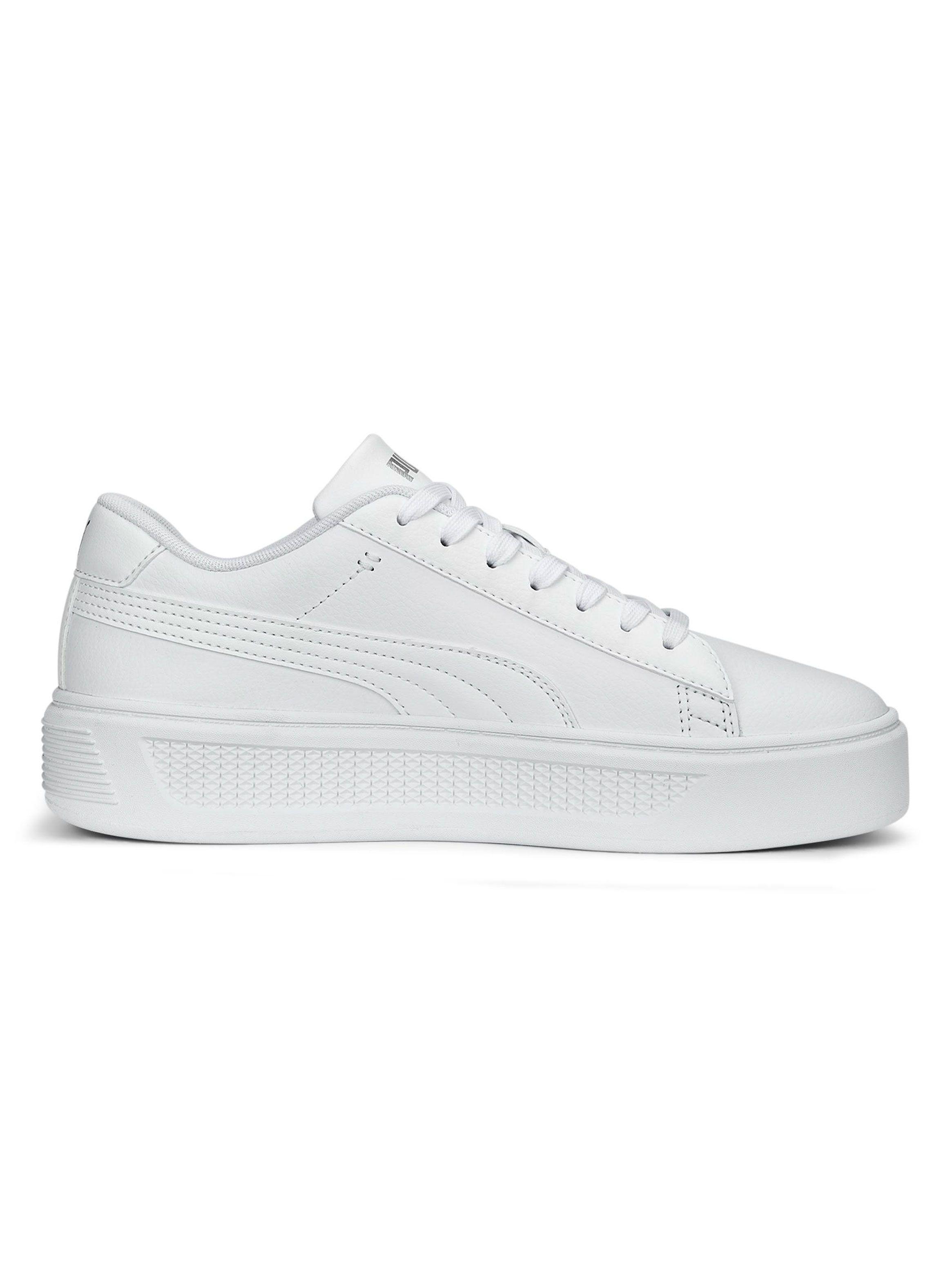Zapatilla Urbana Smash White Platform V3 Mujer-0