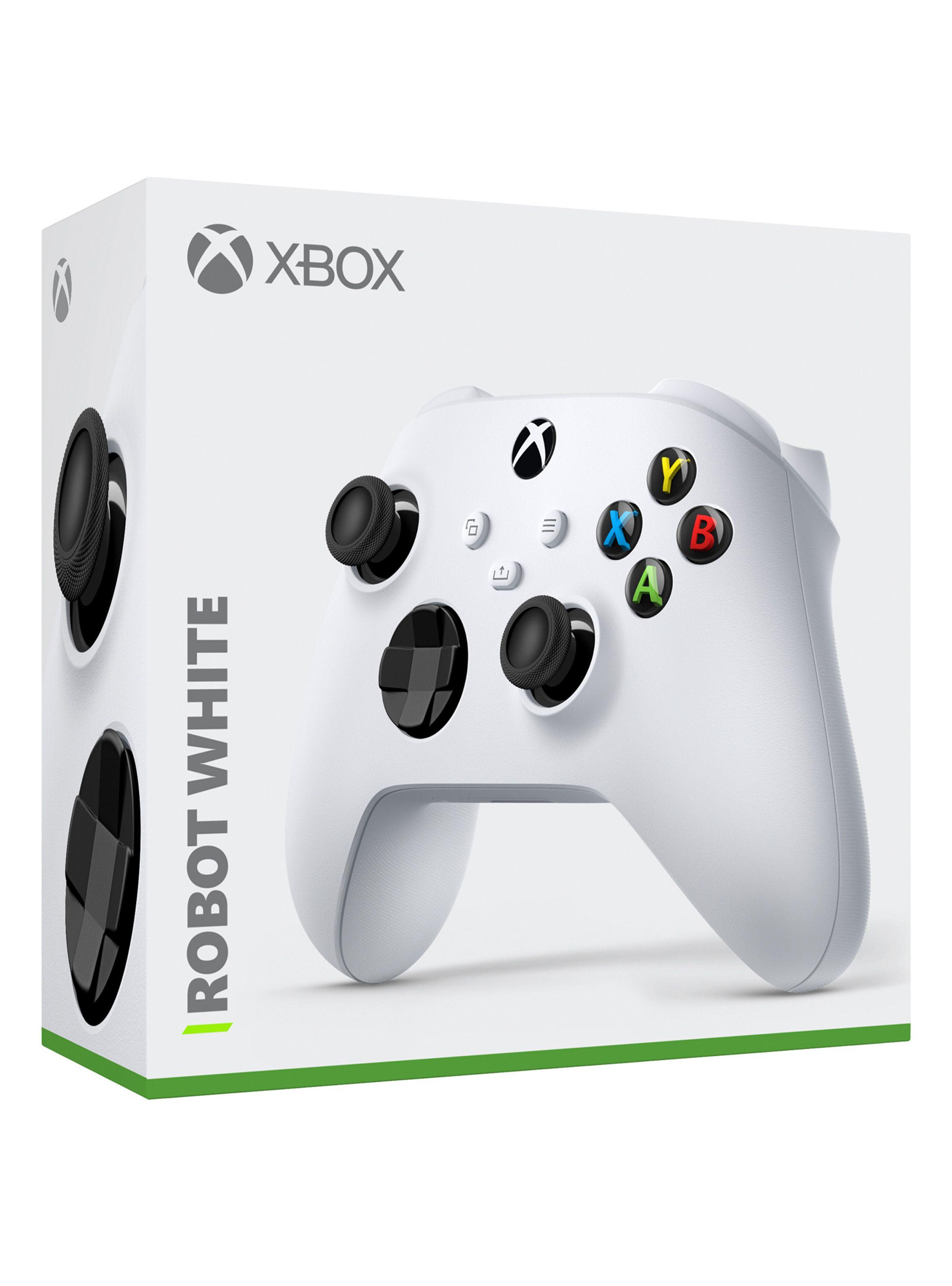 Control Xbox Inalámbrico Robot Blanco-3