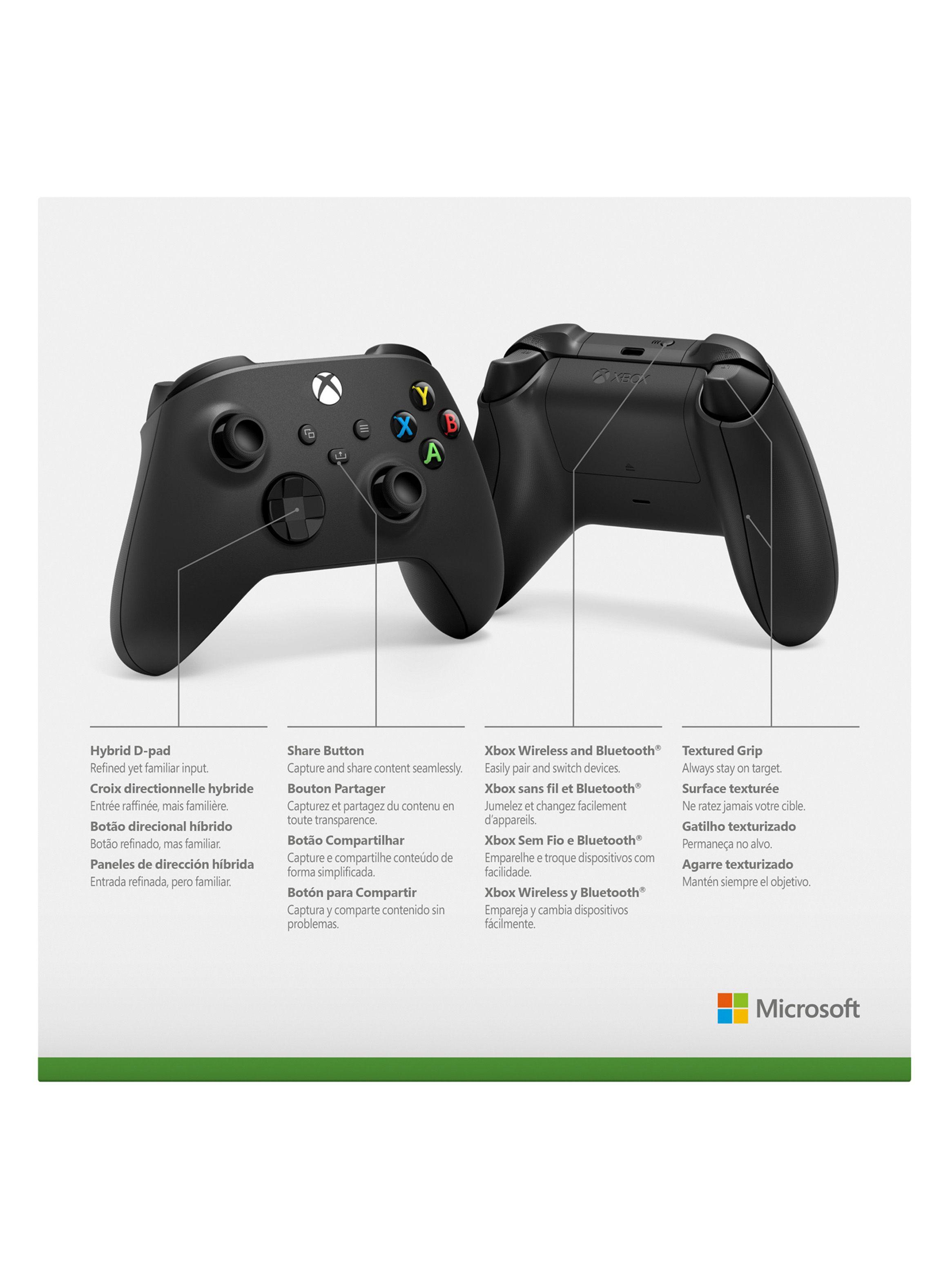 Control Inalámbrico Xbox Carbon Black-3