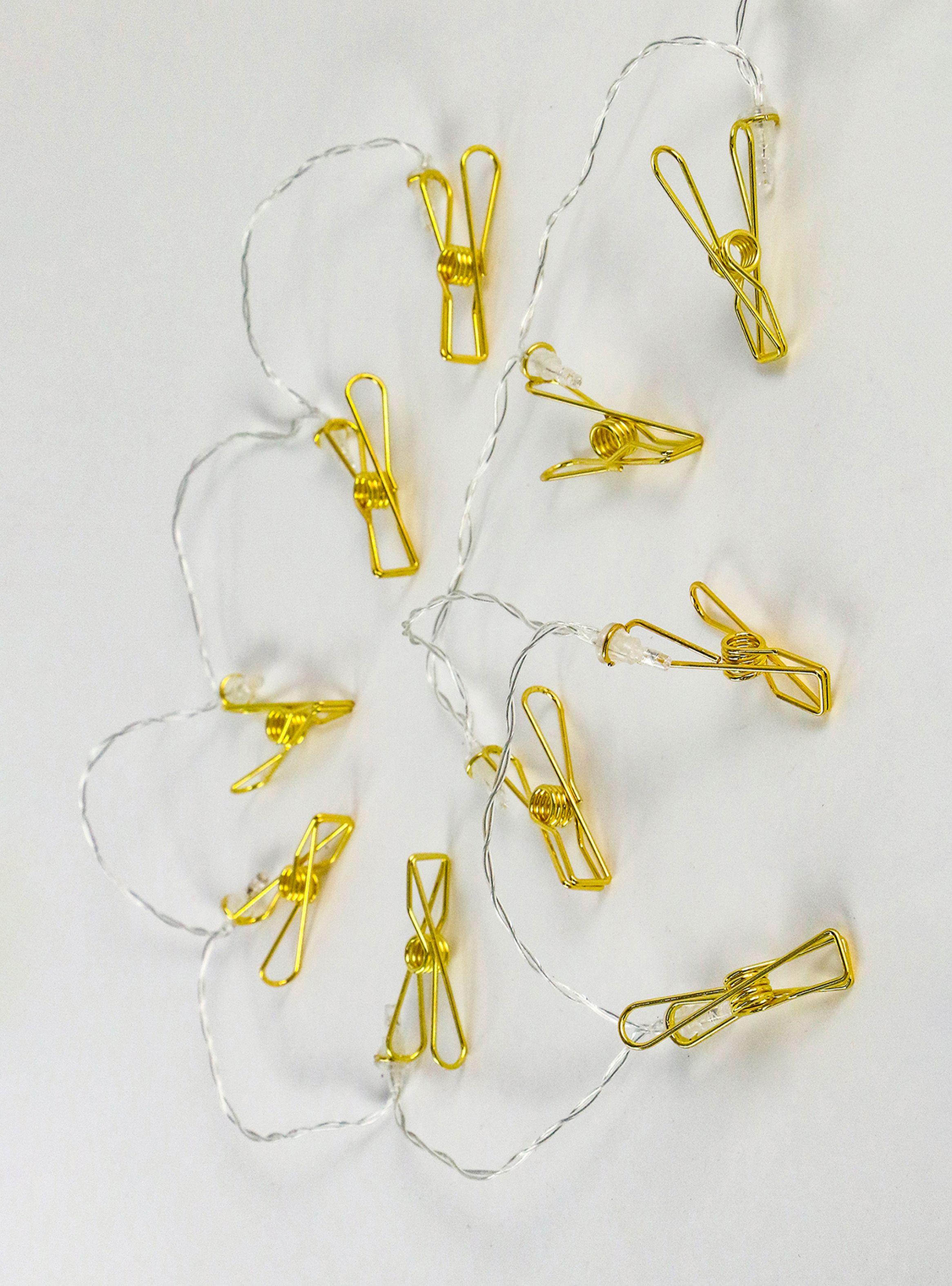 Luces Abitare LED Decorativas Clip Doradas-0