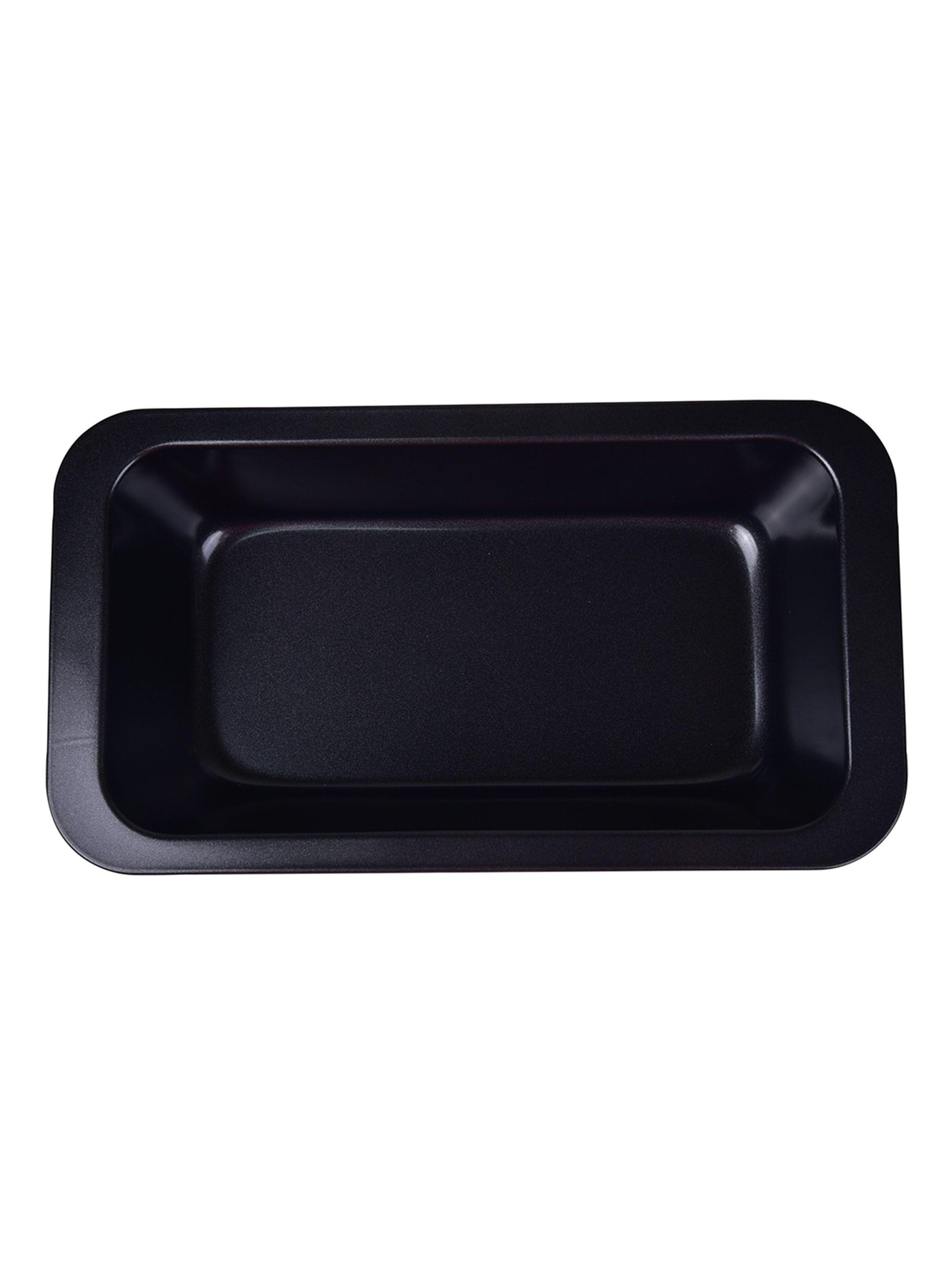 Molde Pan Rectangular 25.5 x 14 cm Negro Magnolia-1