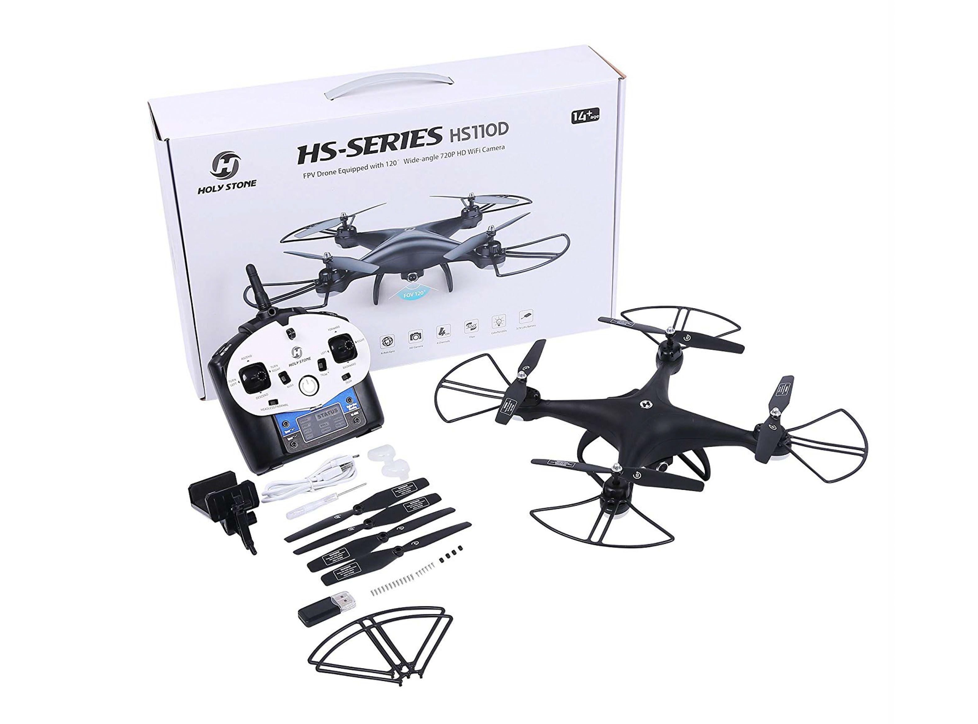 Dron Holy Stone HS110D FPV HD Wi-Fi-1
