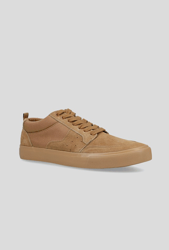 Zapatilla Urbana Moda Capellada con Cuero Hombre-4