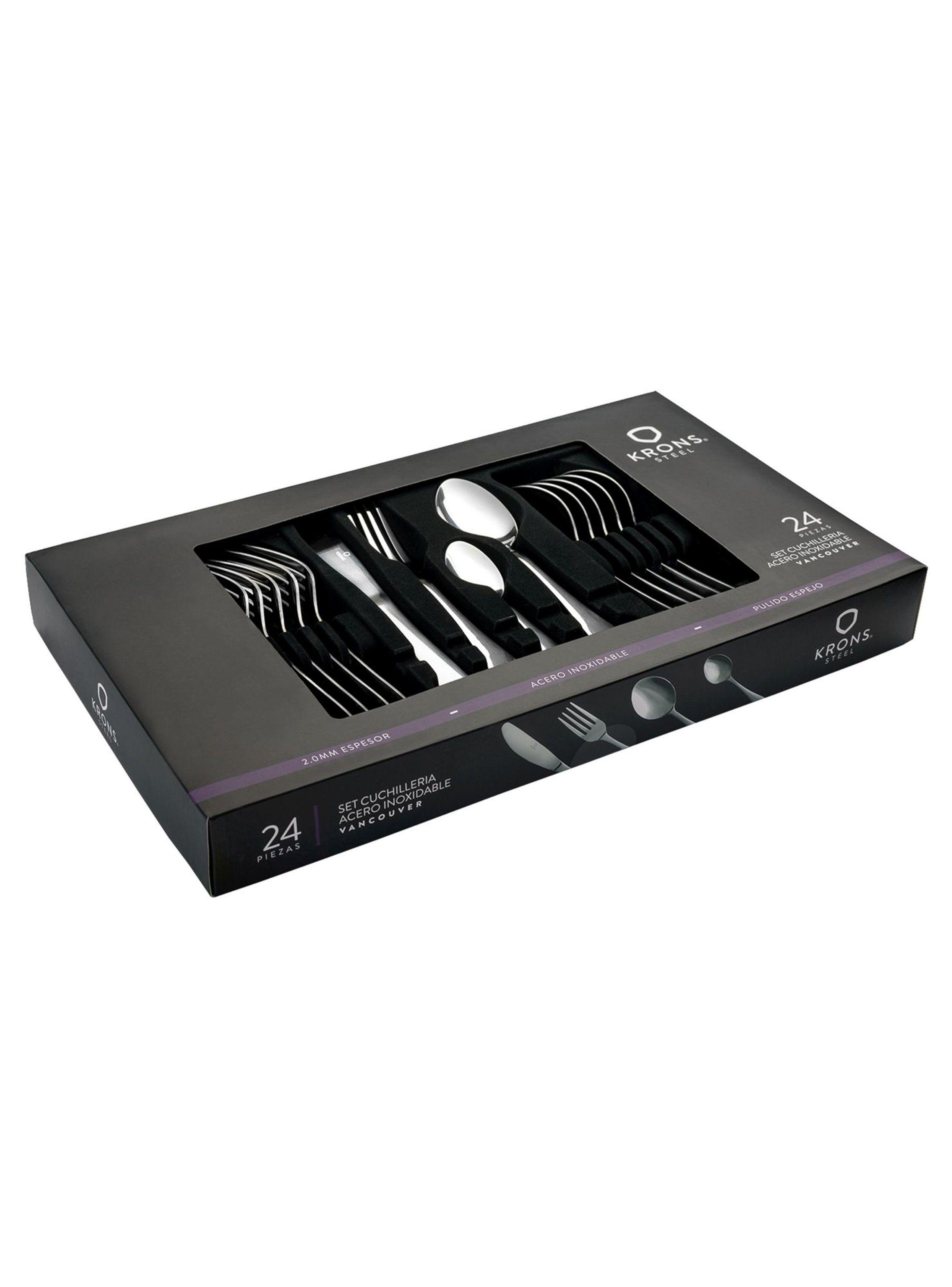 Set Krons de 24 Cubiertos Vancouver Apaisada Krons-0