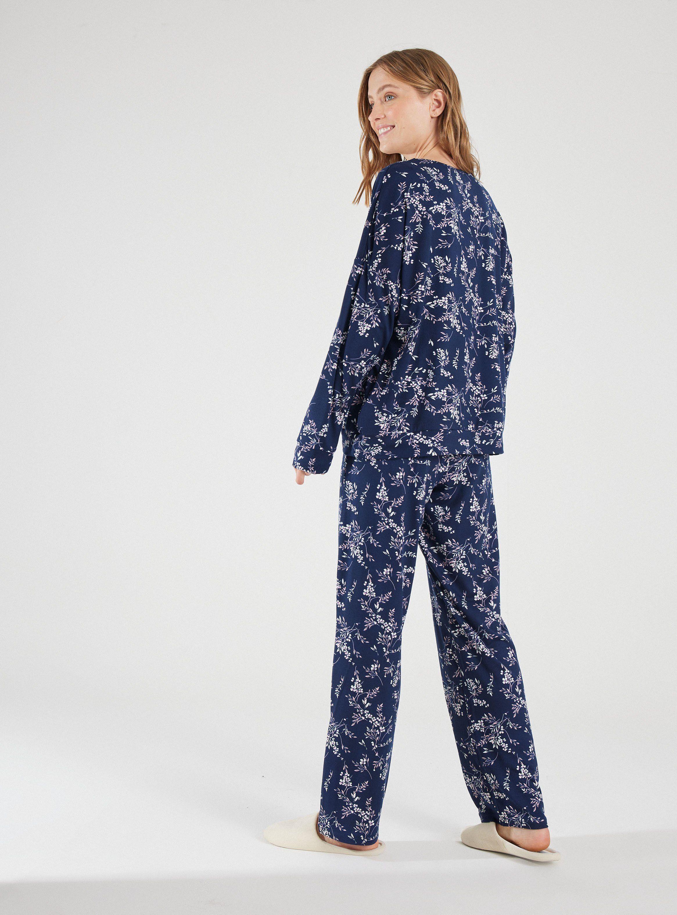 Pijama Full Print Espigas Print-5