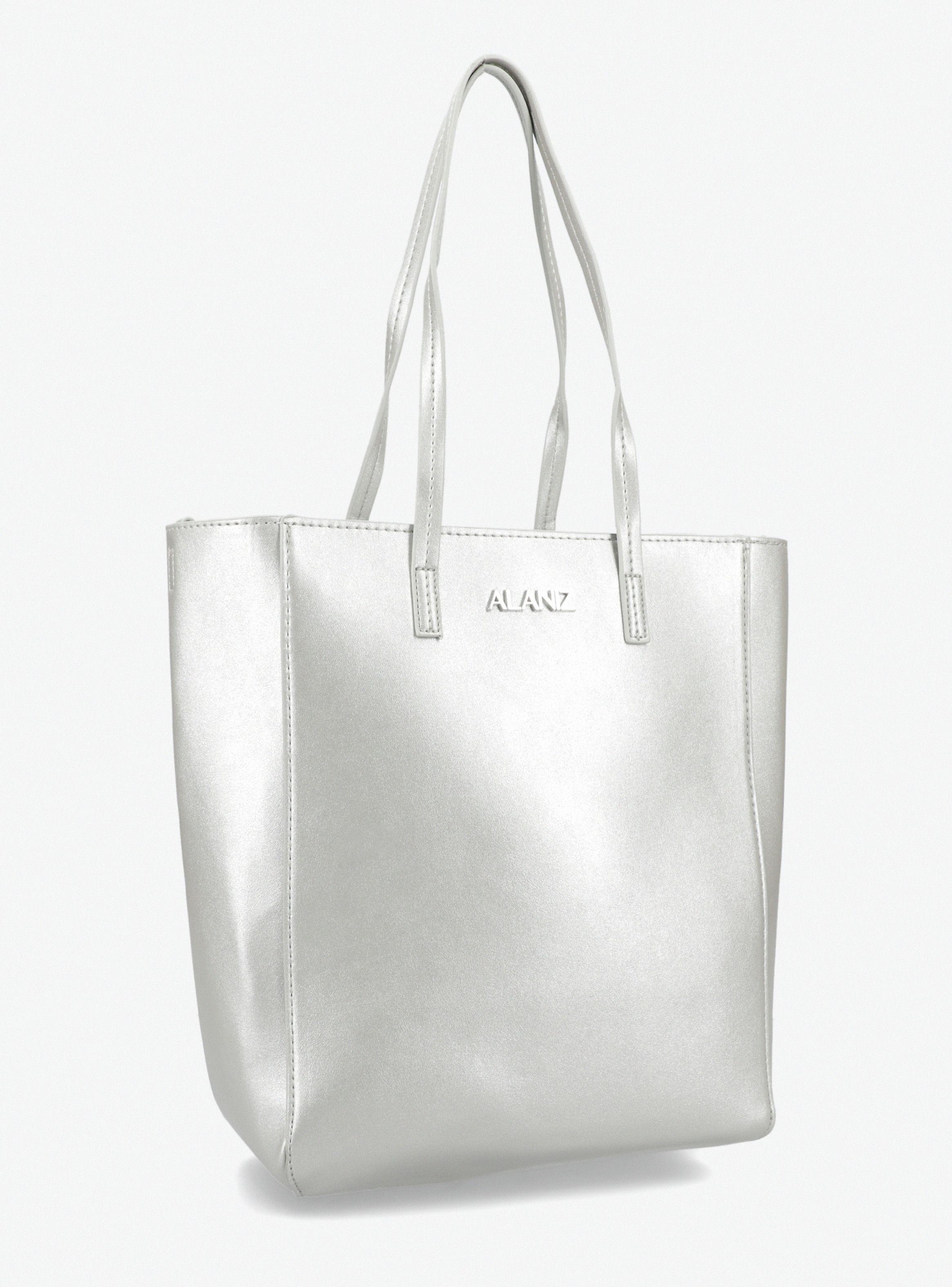 Cartera Totebag De Cuero Sintético-3