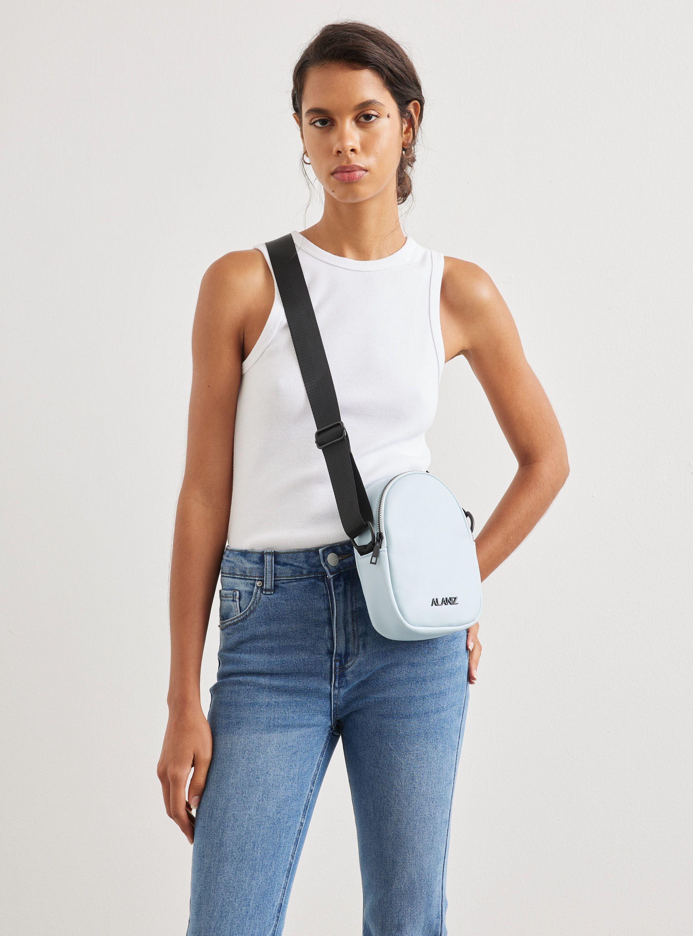 Cartera Bandolera con Cierre Metálico-0