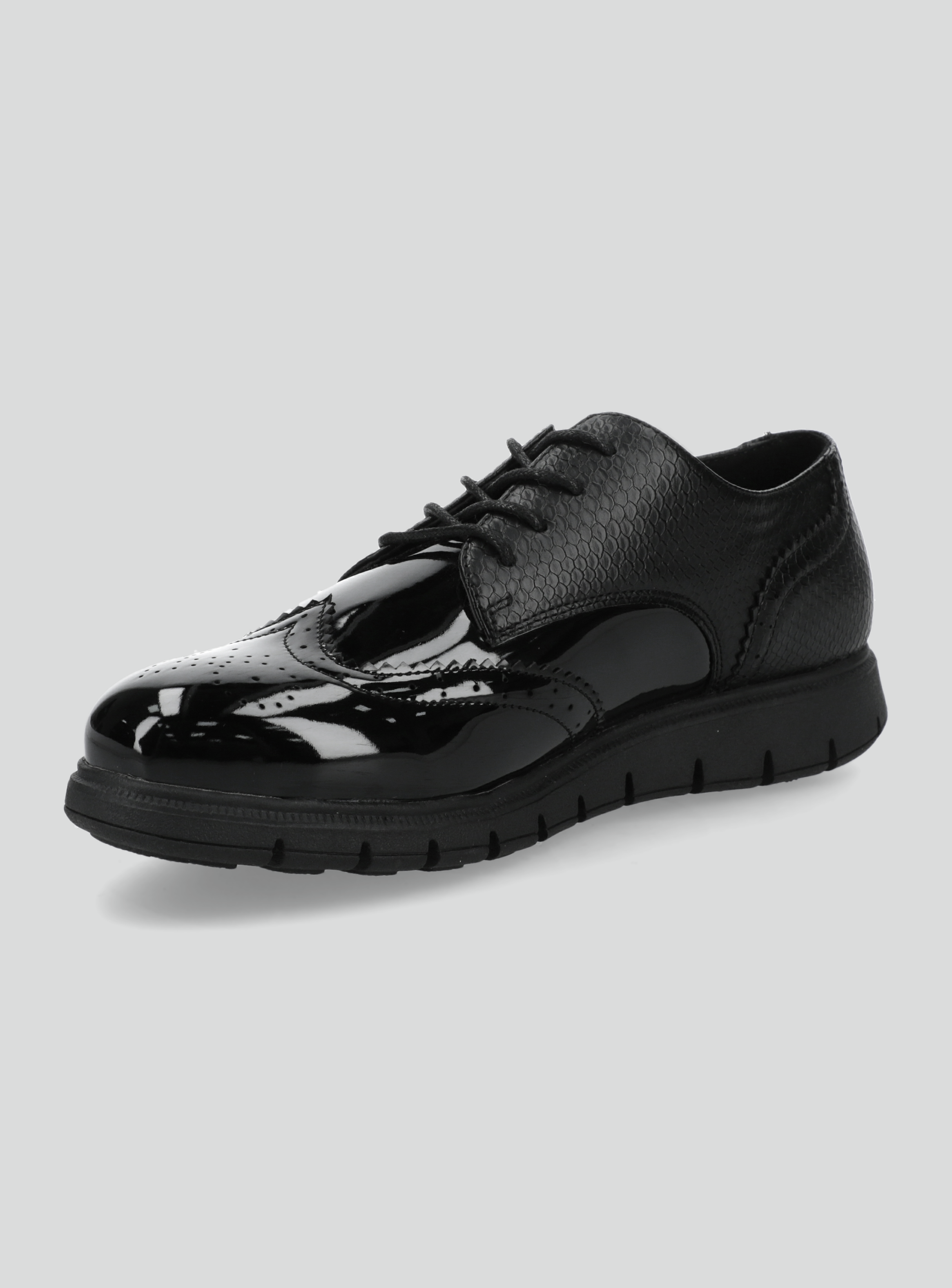 Zapato Casual Oxford Acordonado Mujer-2