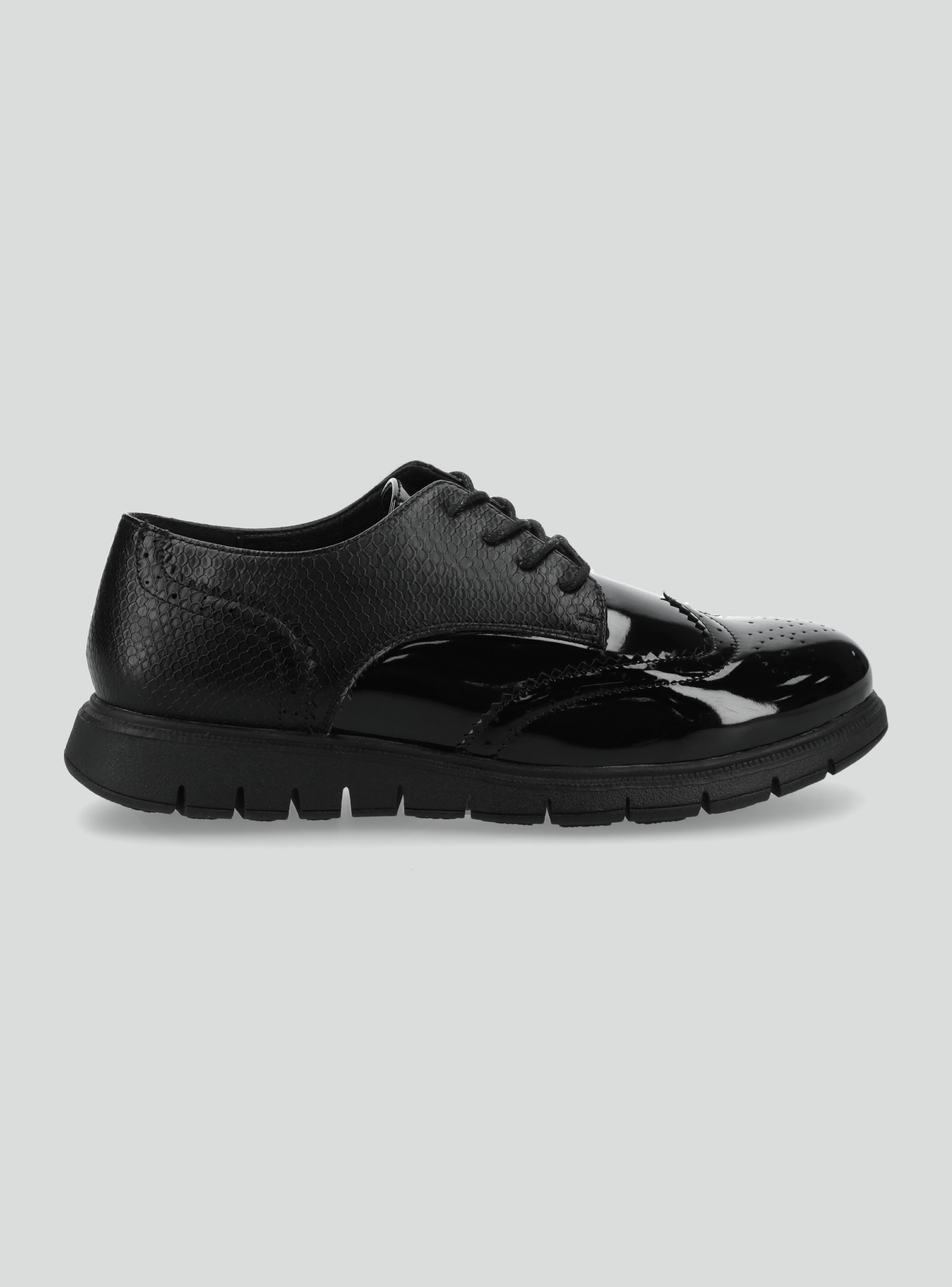 Zapato Casual Oxford Acordonado Mujer-1