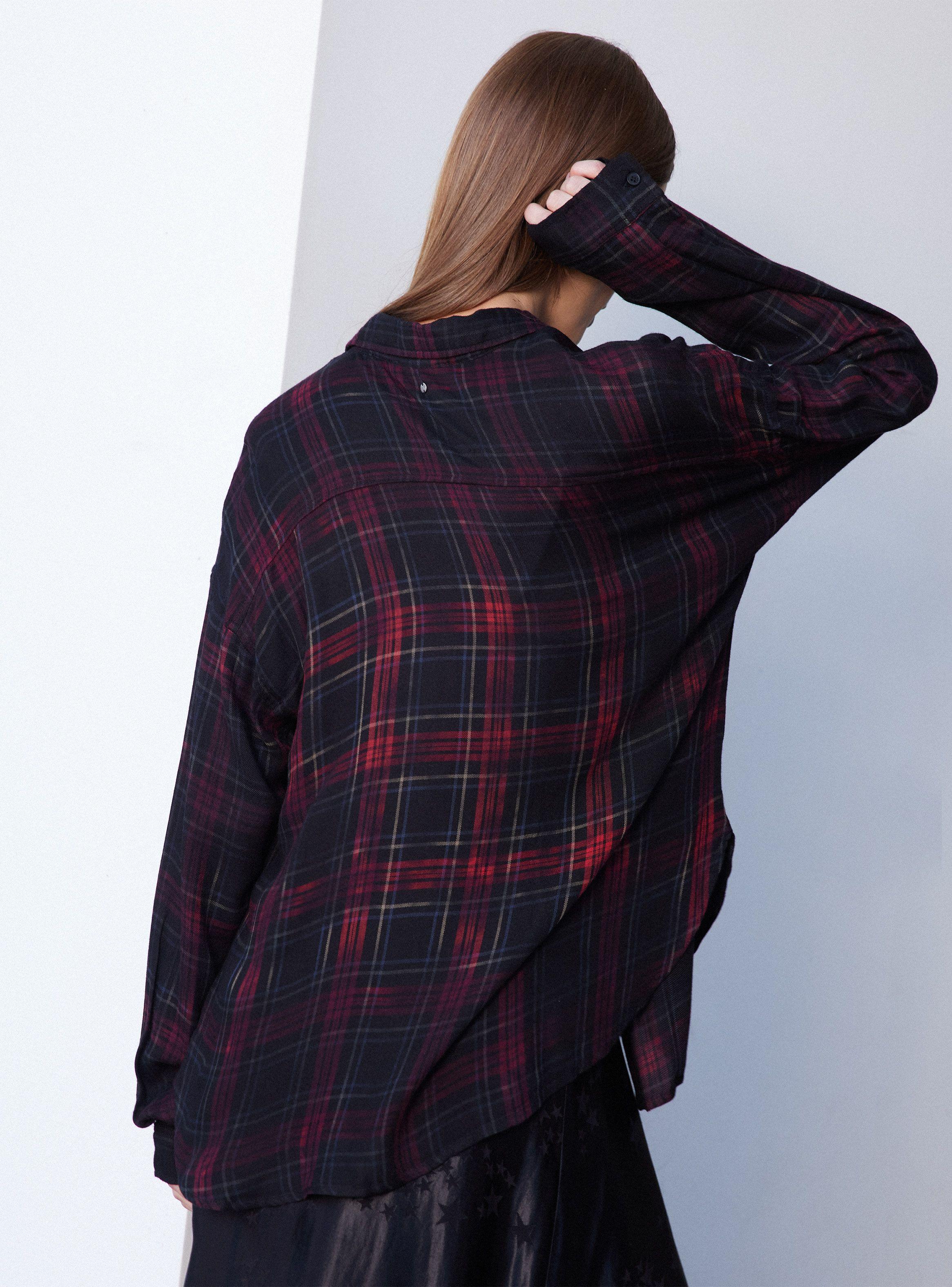 Blusa Escocesa  Tie Dye-3