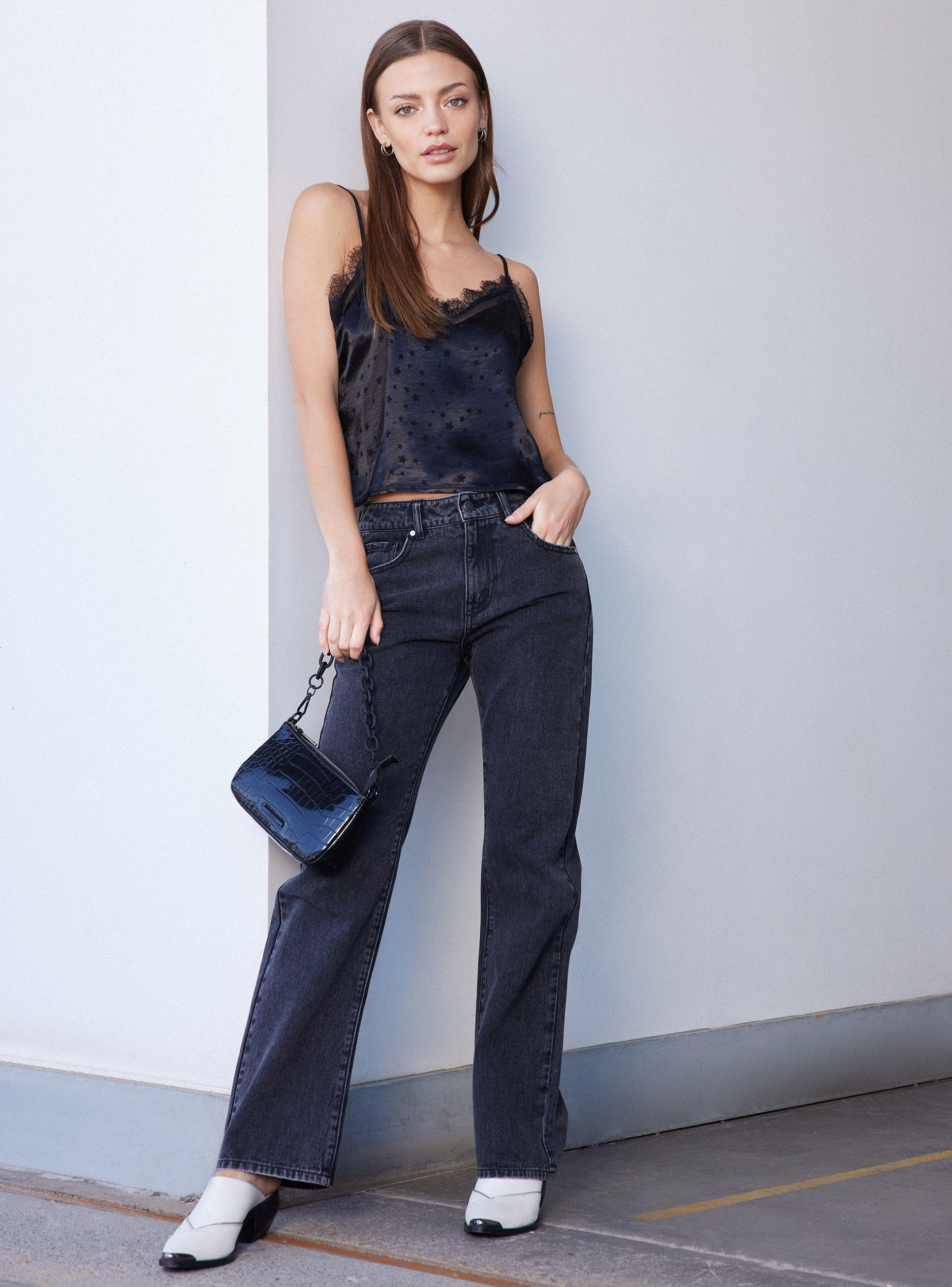 Blusa Satinada Lencera-4