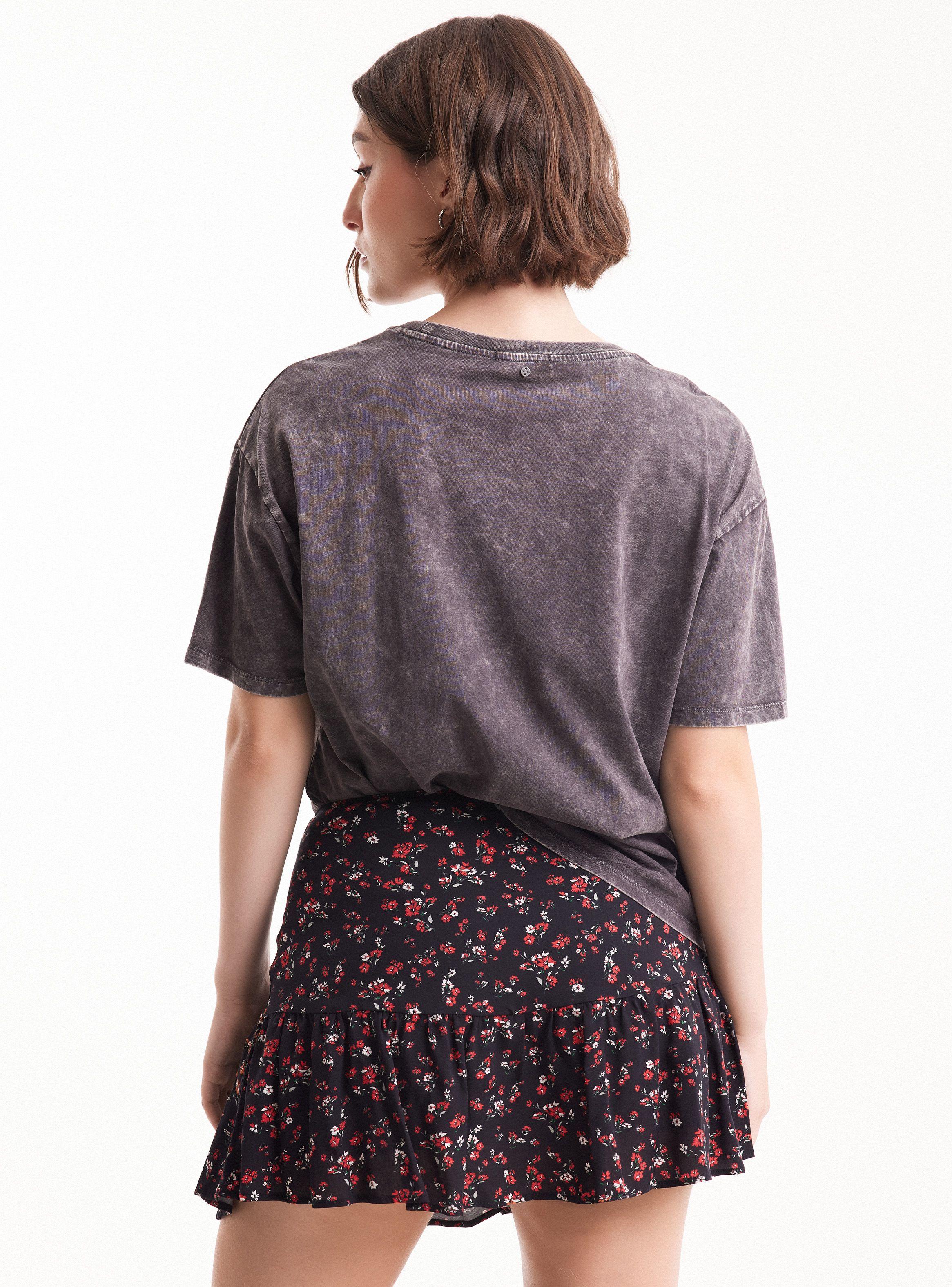 Falda Scort Estampada-1