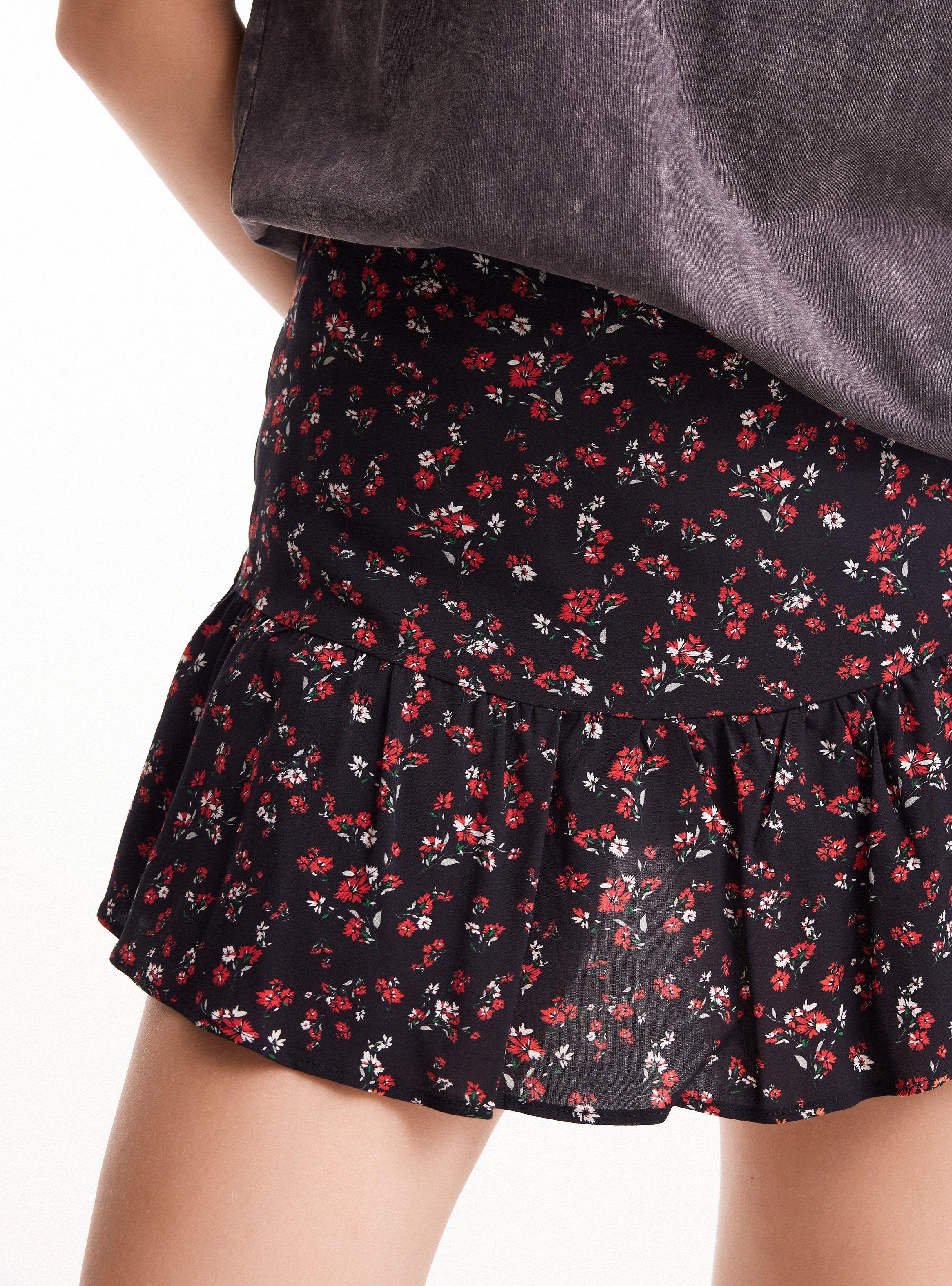 Falda Scort Estampada-3
