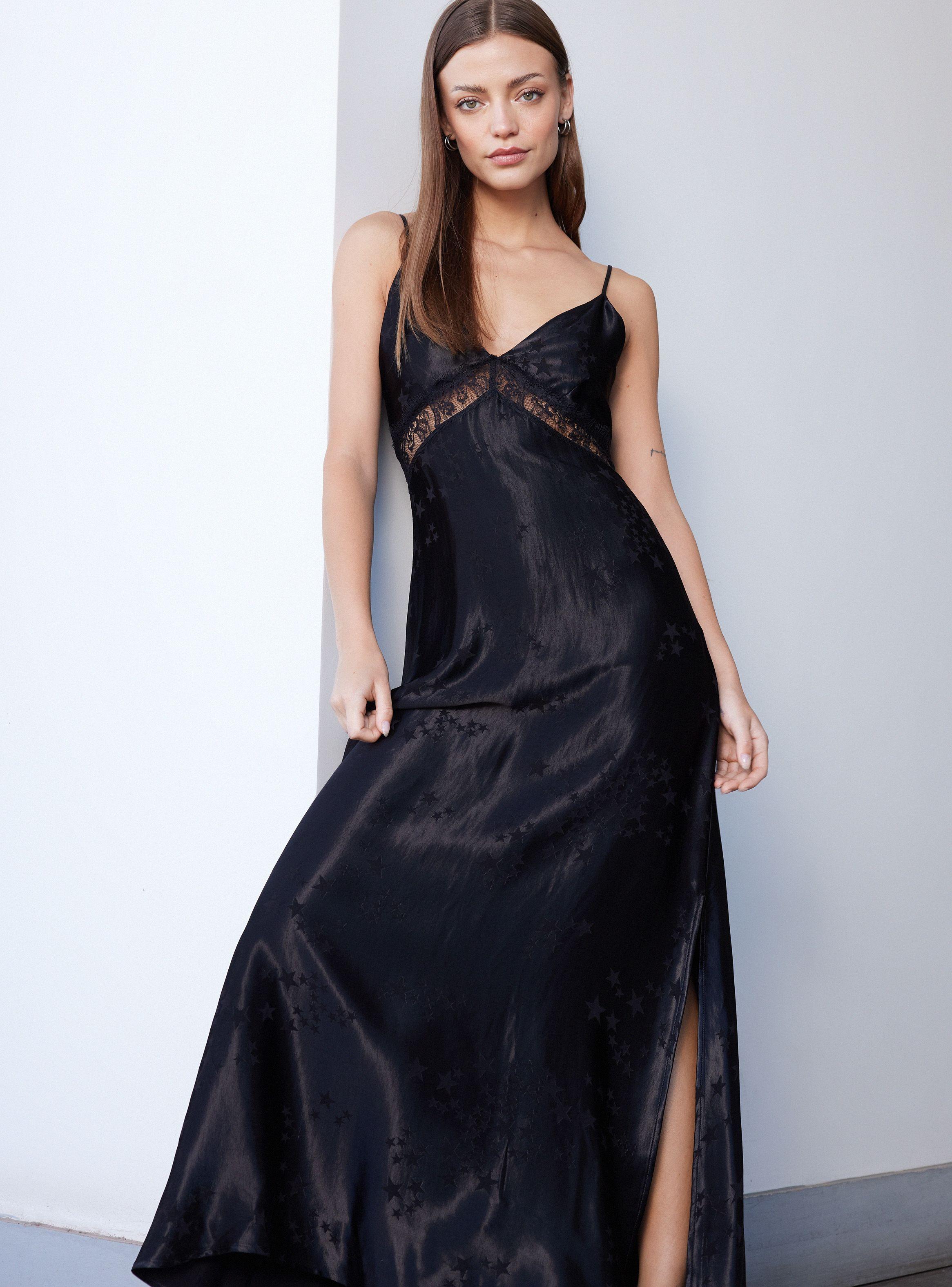 Vestido Lencero Satinado-4