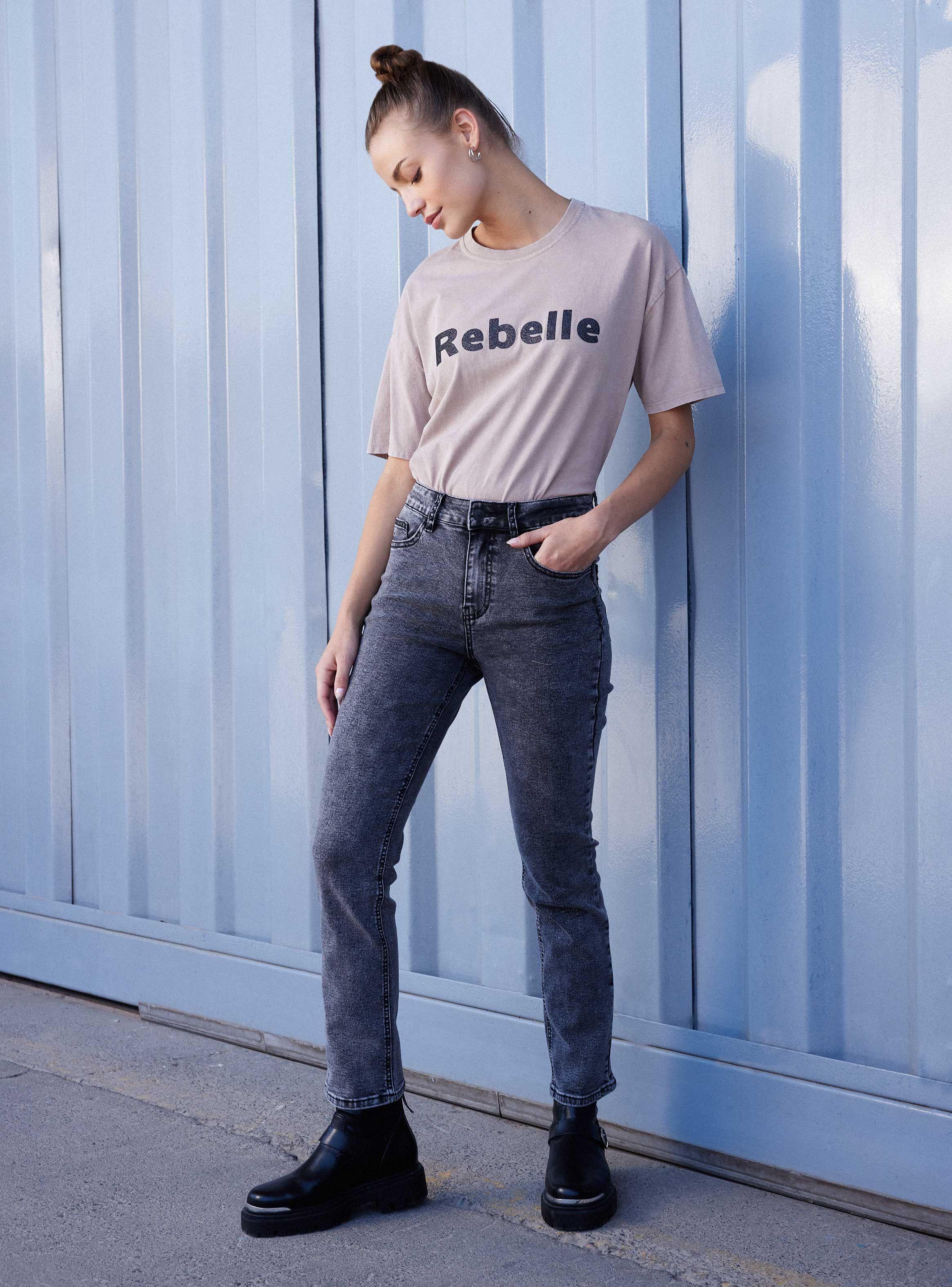 Jeans Skinny Alto Lavado Snow Wash-6