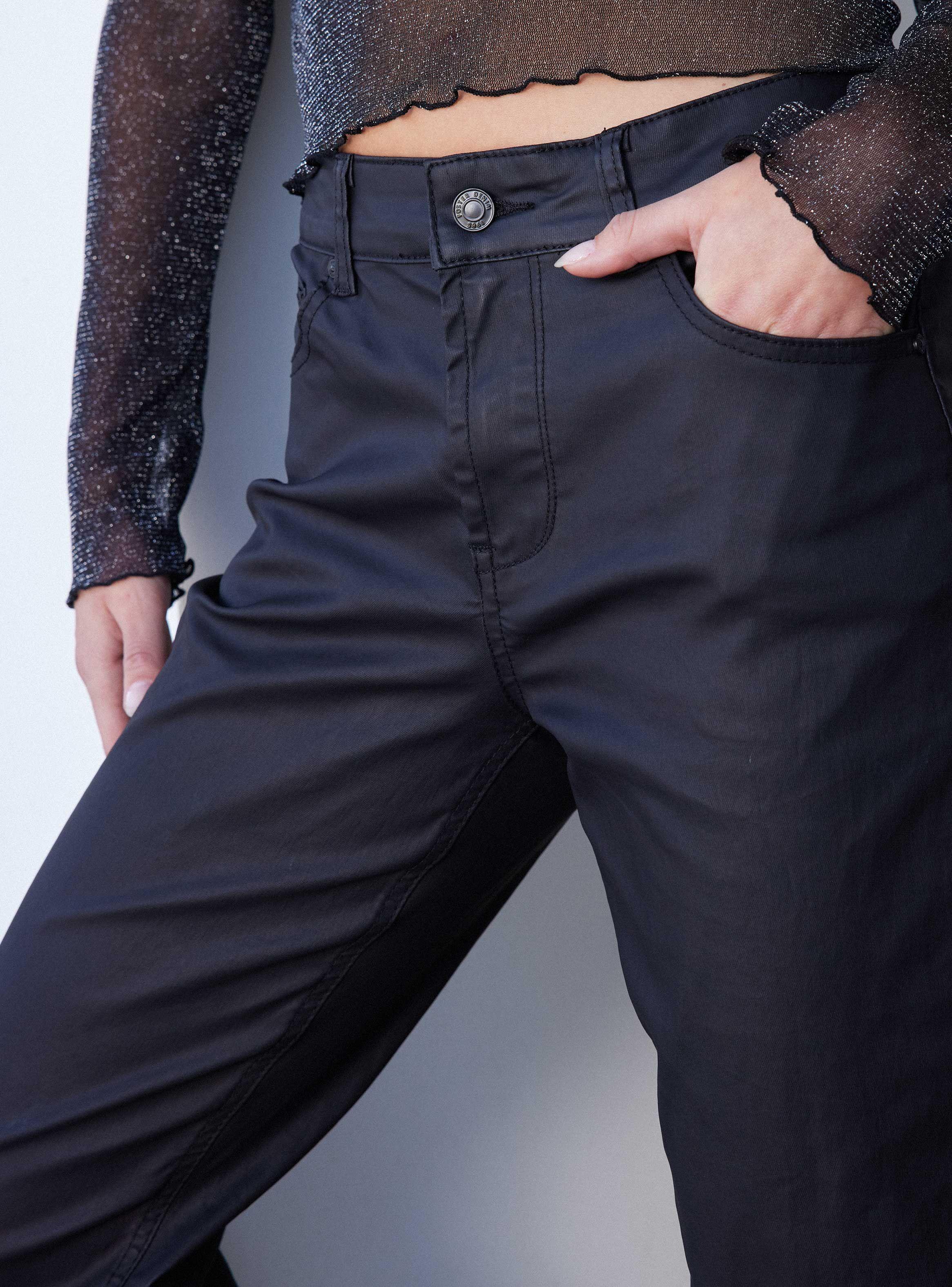 Jeans Straight Coated 5 Boslillos-2