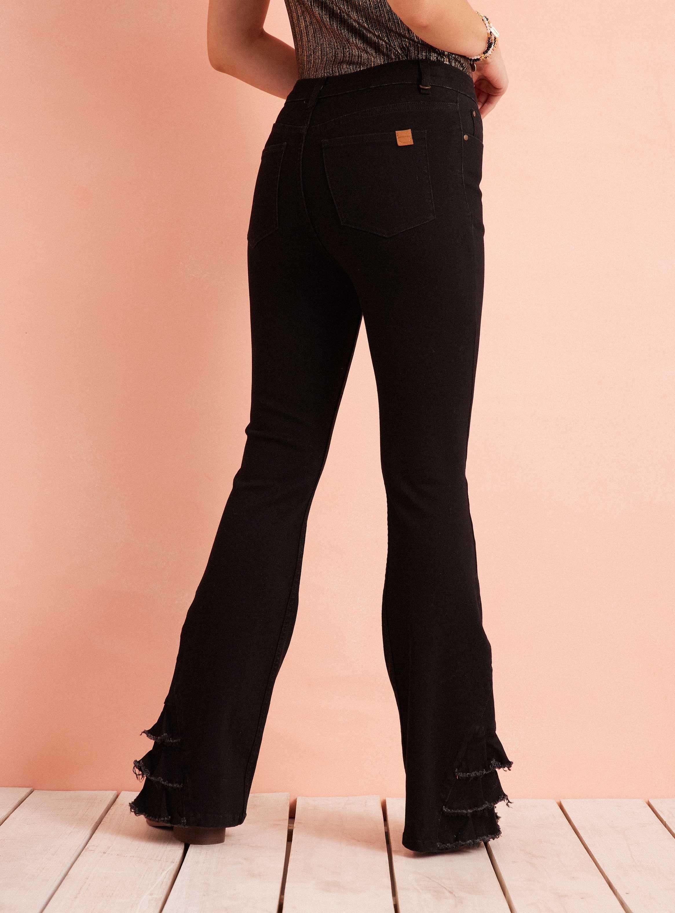 Jeans Vuelos En Bota-1