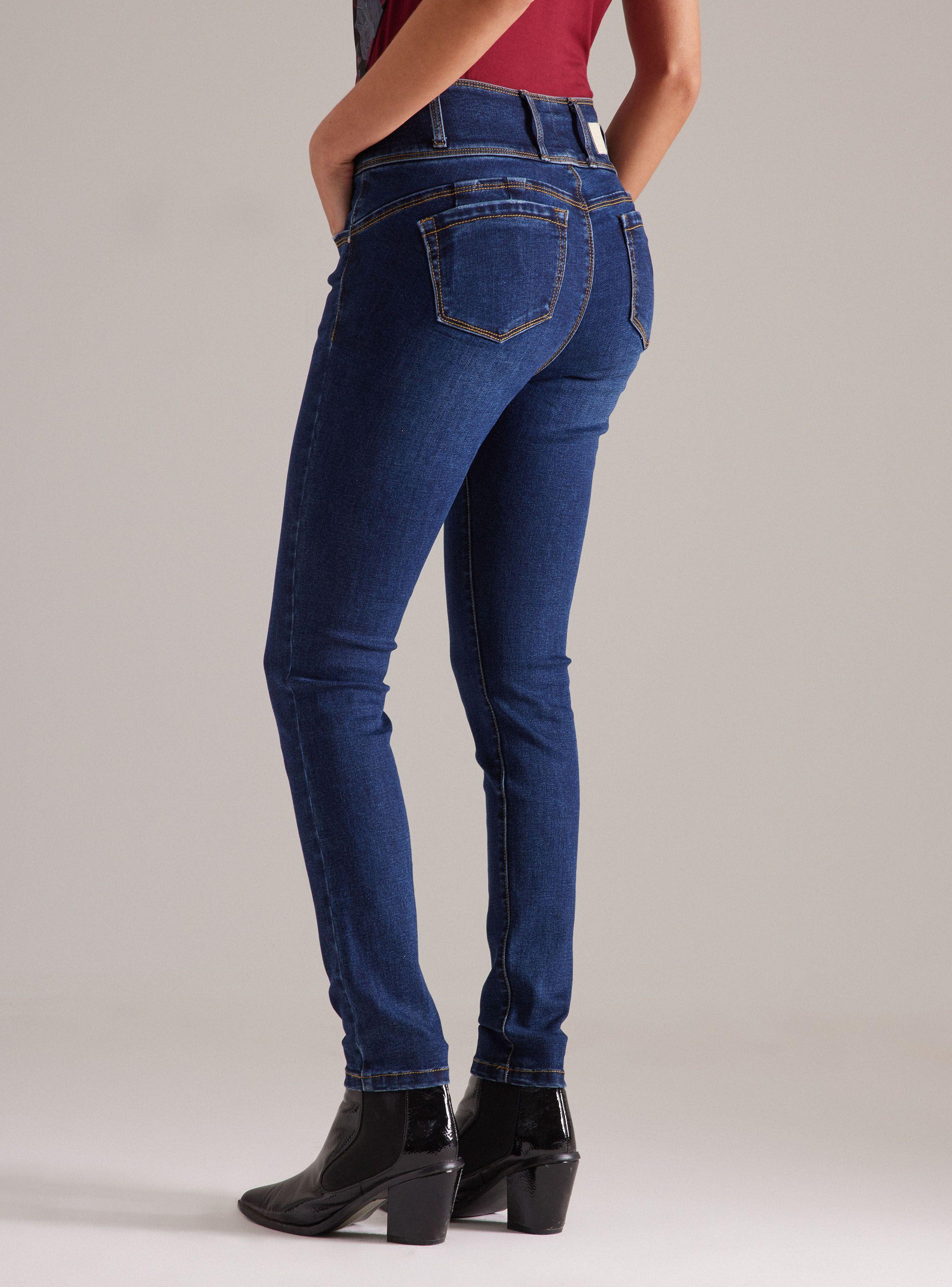Jeans 3 Botones con Almohadillas-1