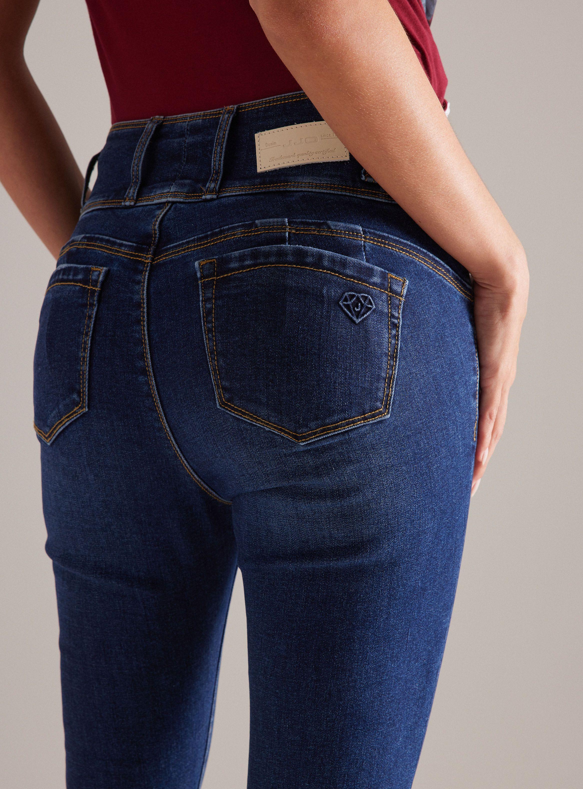 Jeans 3 Botones con Almohadillas-3