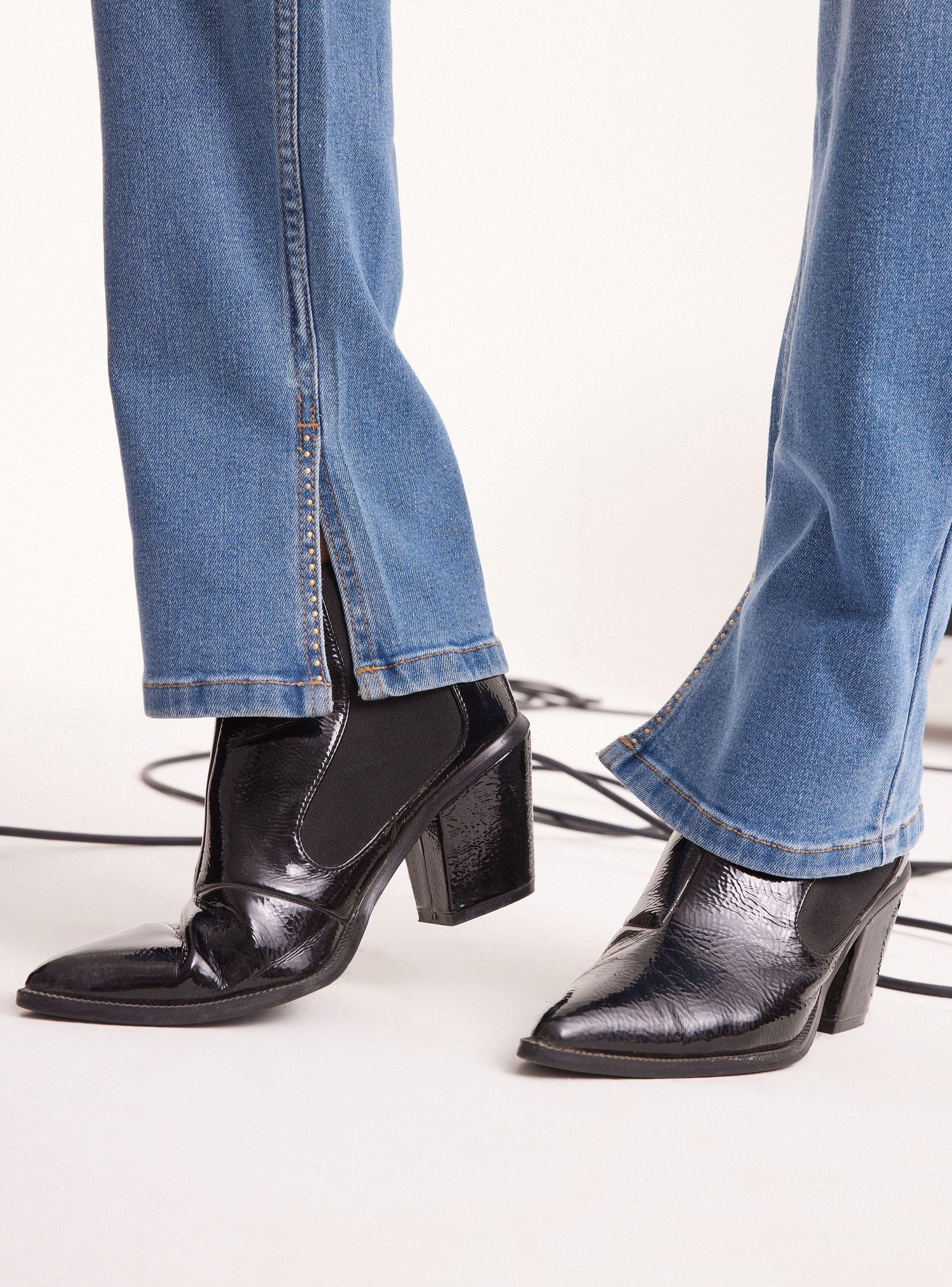 Jeans Holgado Calce Relaxed Tajalí Bota con Tachas-2