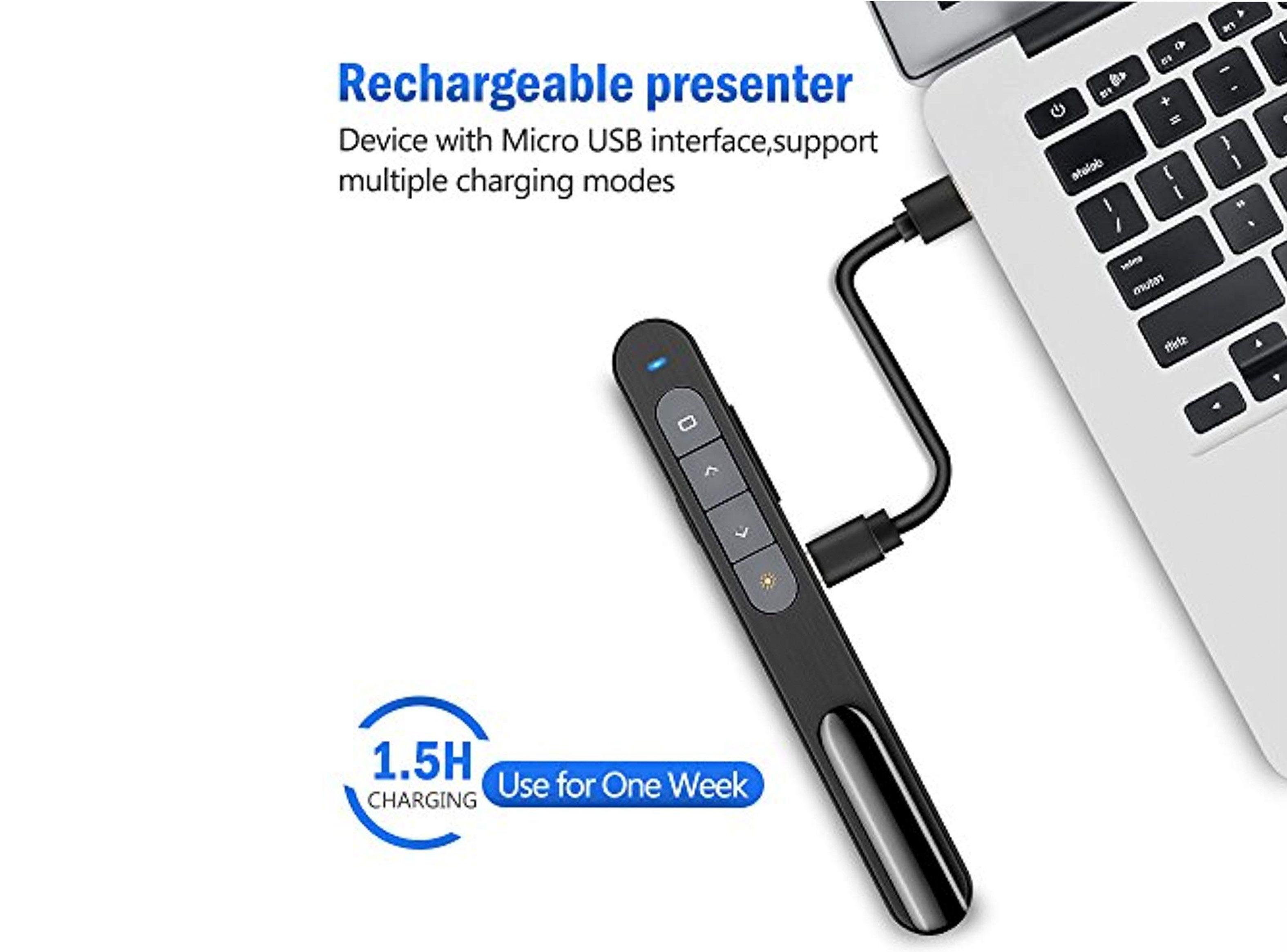 Presentador Inalámbrico DinoFire Recargable USB-1