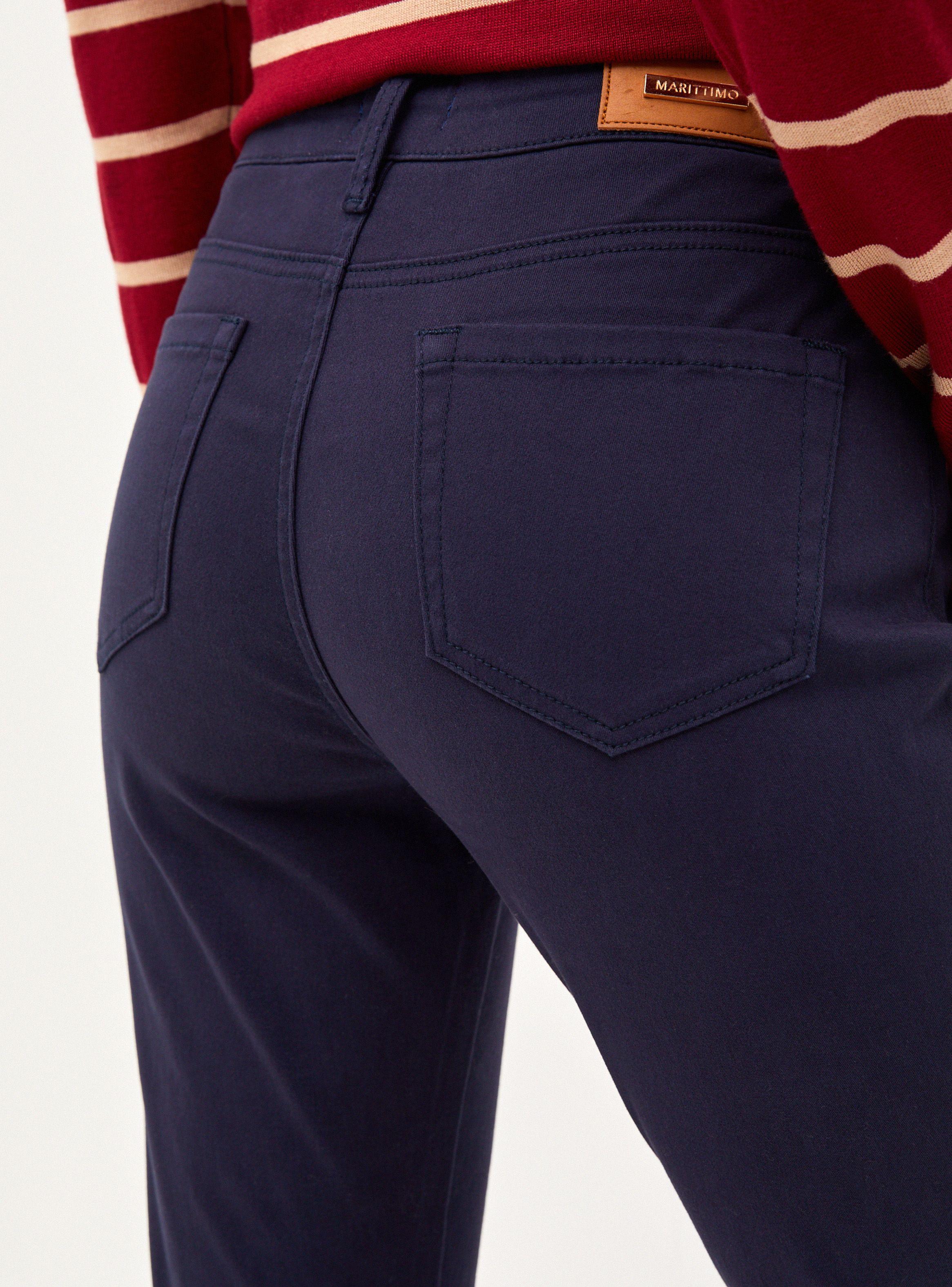 Pantalón Básico Color Skinny Fit-2