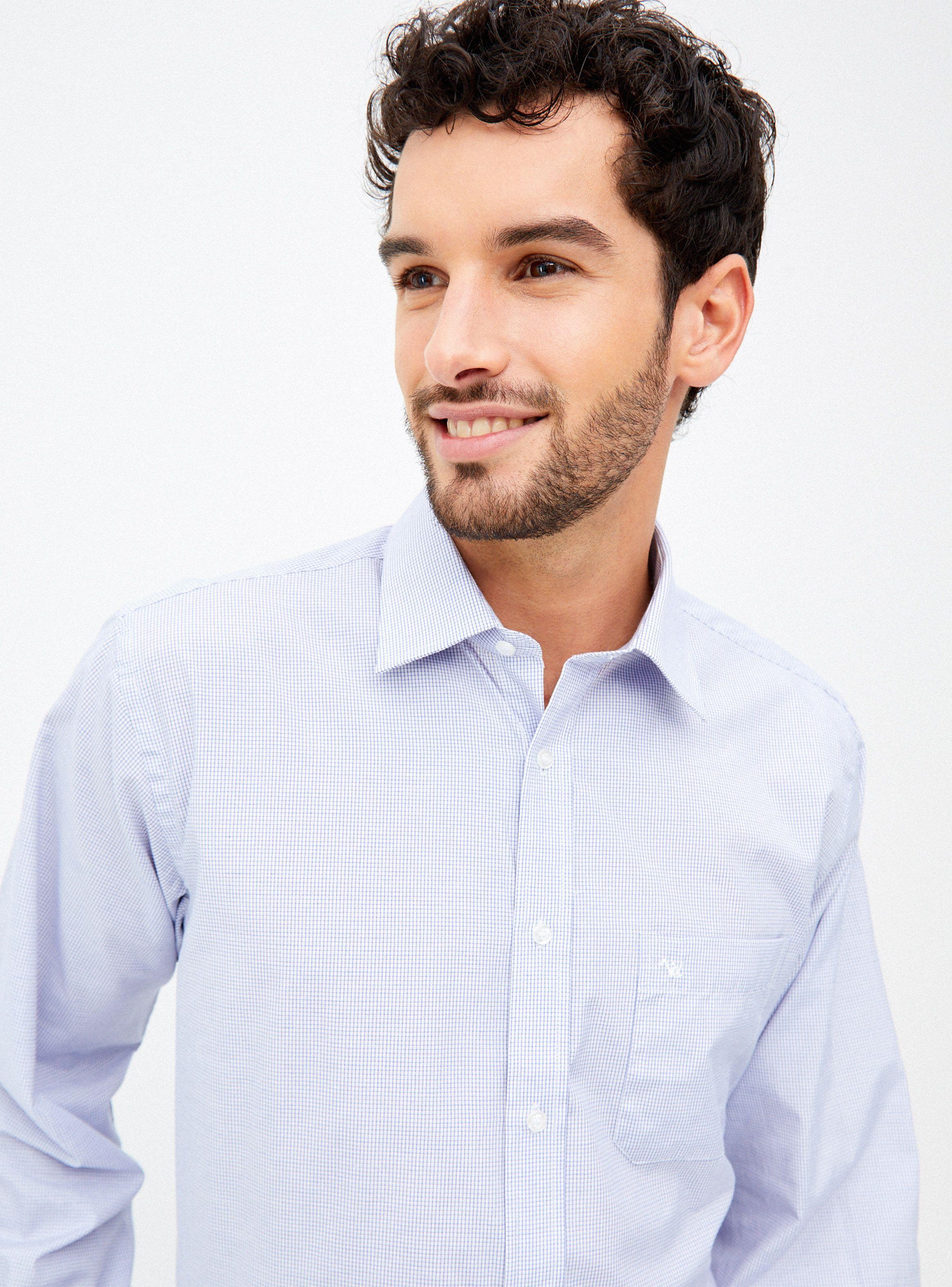 Camisa de Vestir Formal Fantasía Regular Fit-2
