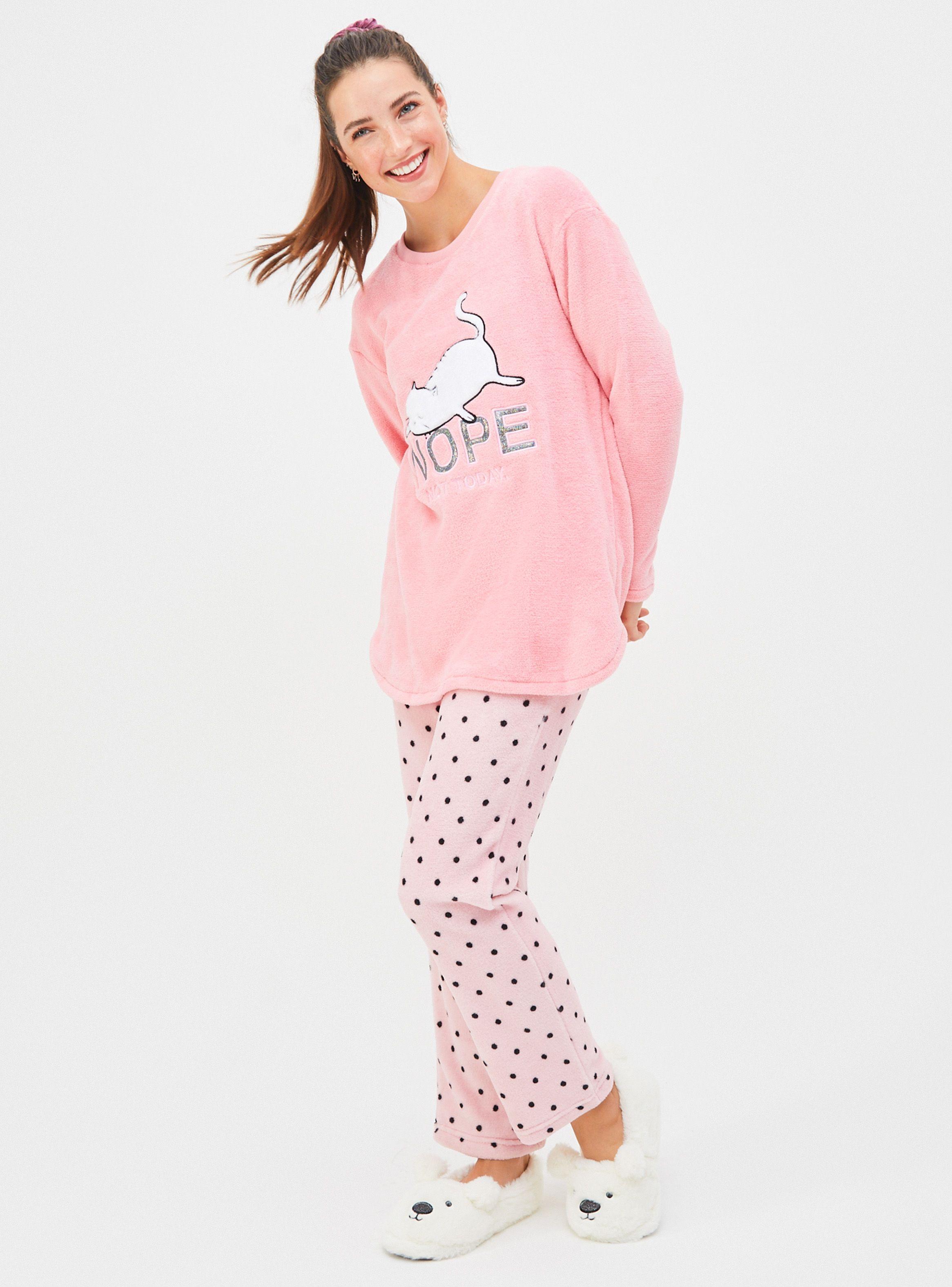 Pijama Polar de Mujer Cordón Opposite-0