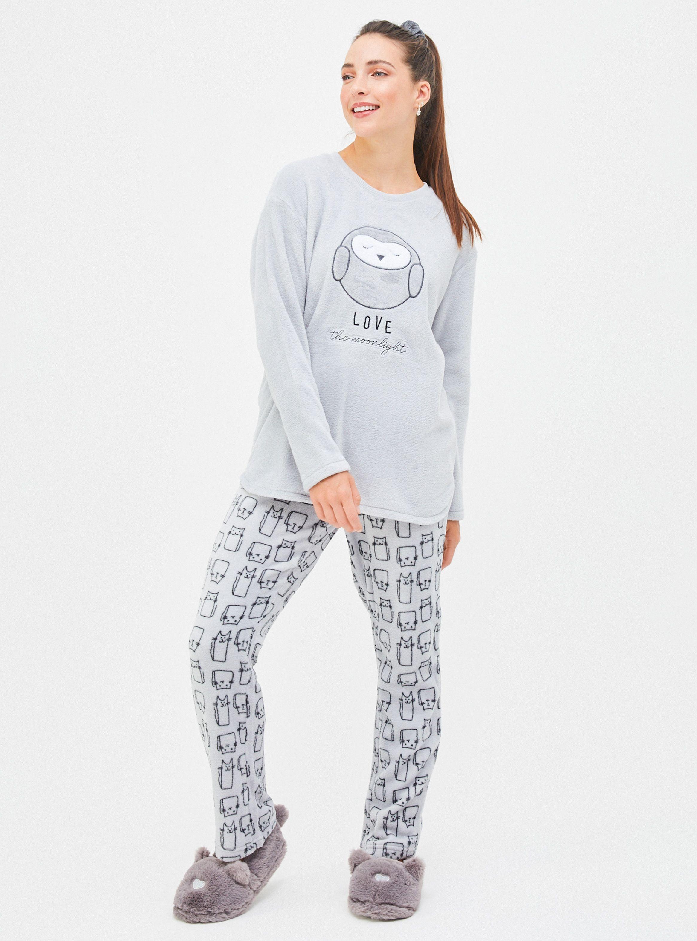 Pijama Polar de Mujer Cordón Opposite-0