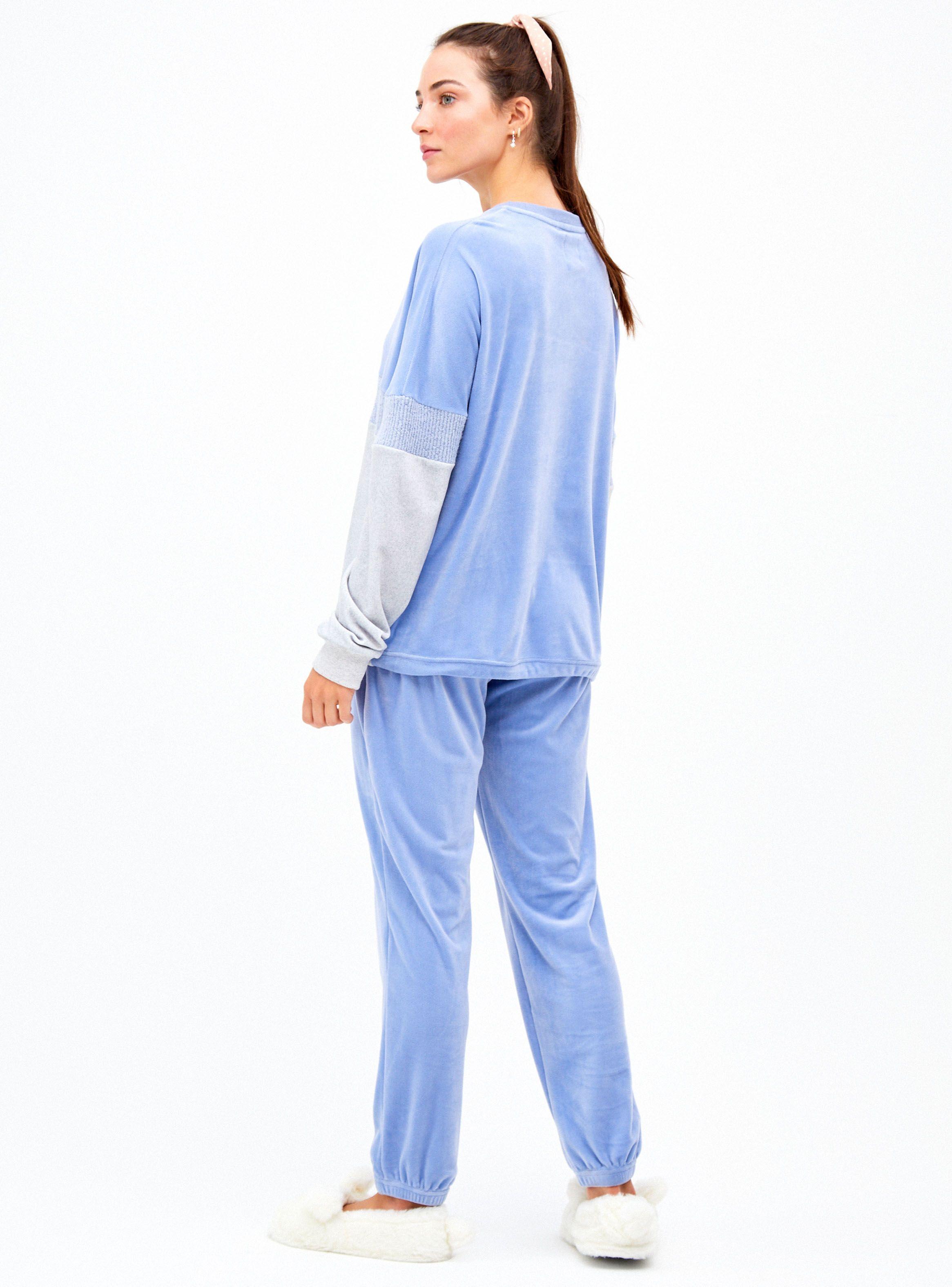 Pijama Polar Velour Mujer Opposite-1