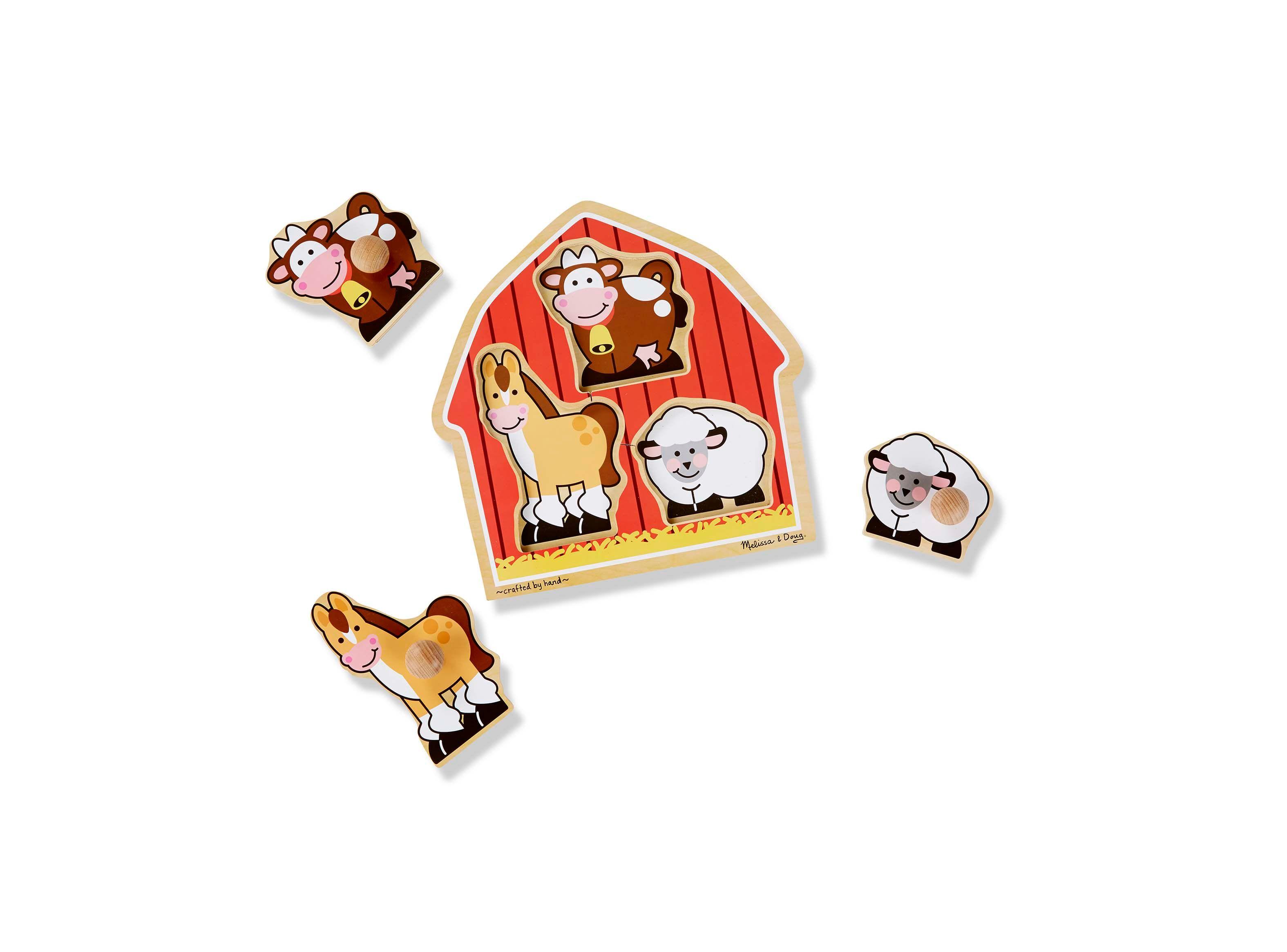 Melissa & Doug Puzzle con Tomador Granero Caramba-1