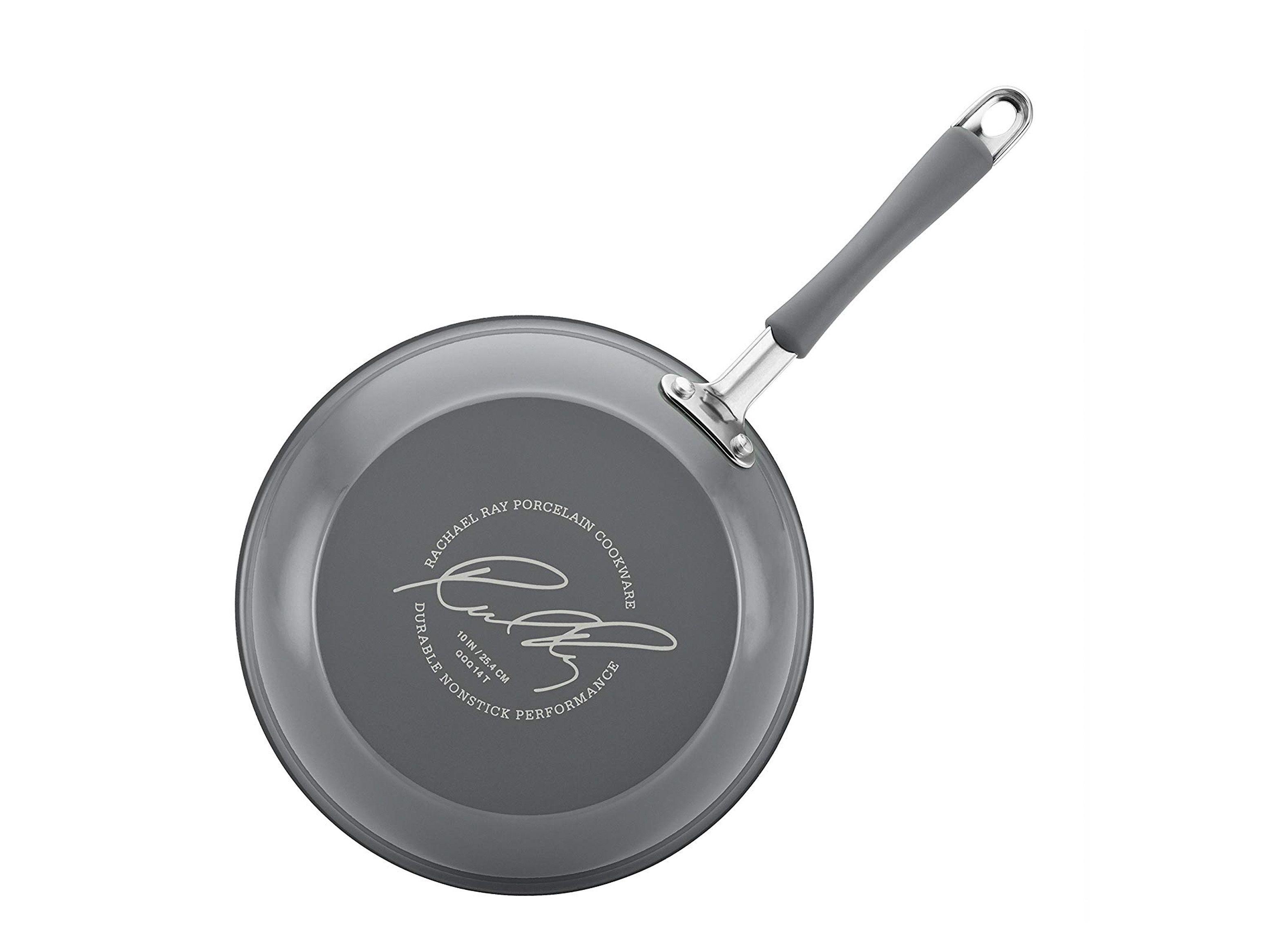 Batería de Cocina 12 Piezas Porcelana Gris-2