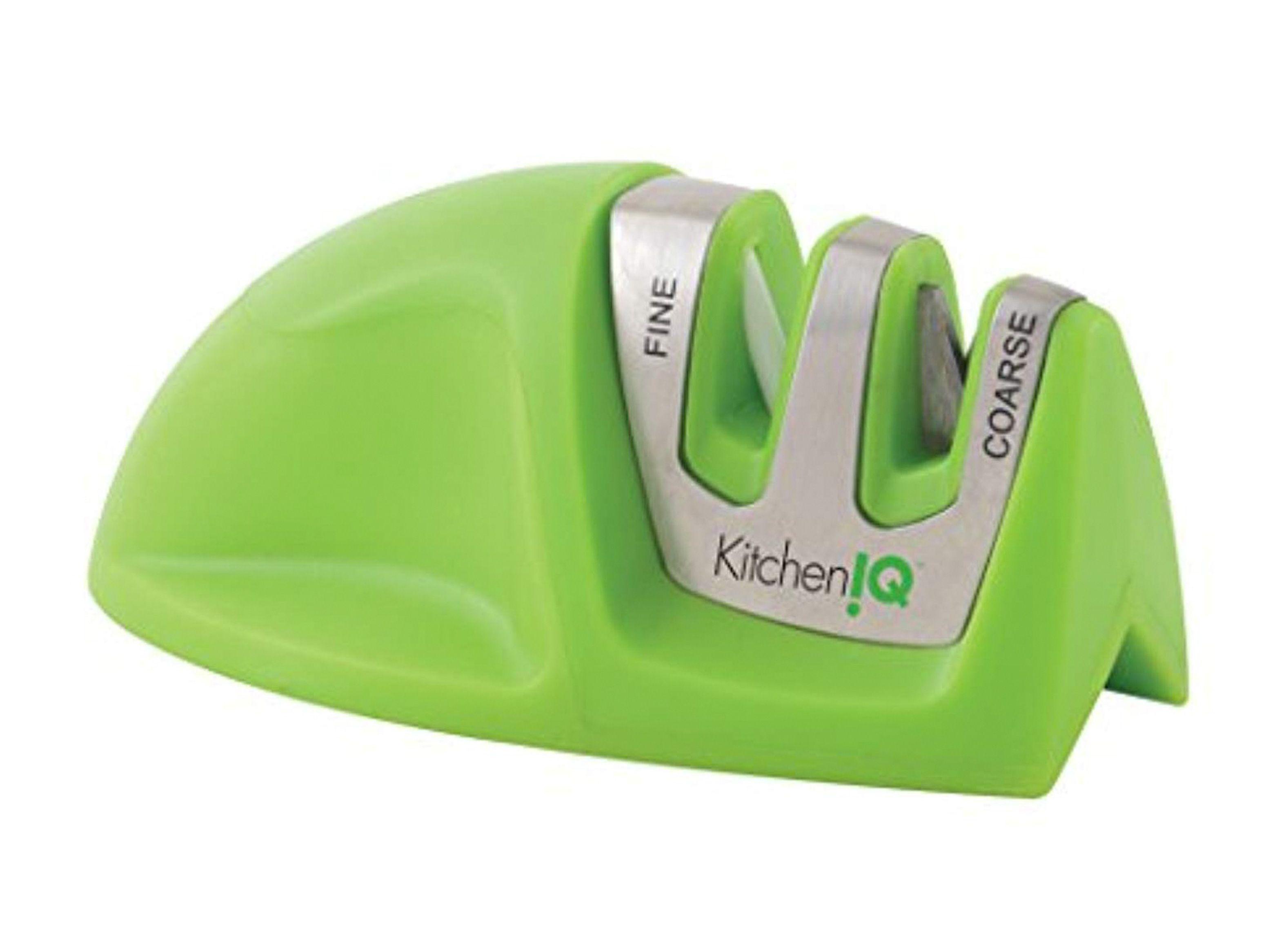 Afilador de Cuchillos Edge Grip KitchenIQ Verde-0